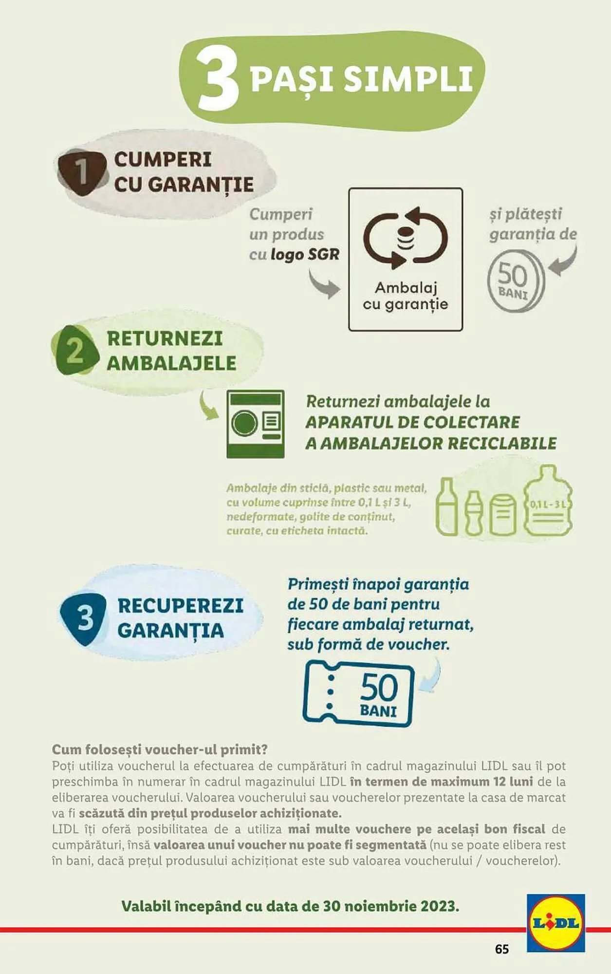 Catalog Lidl catalog de la 4 decembrie până la 10 decembrie 2023 - Revista Pagina 65