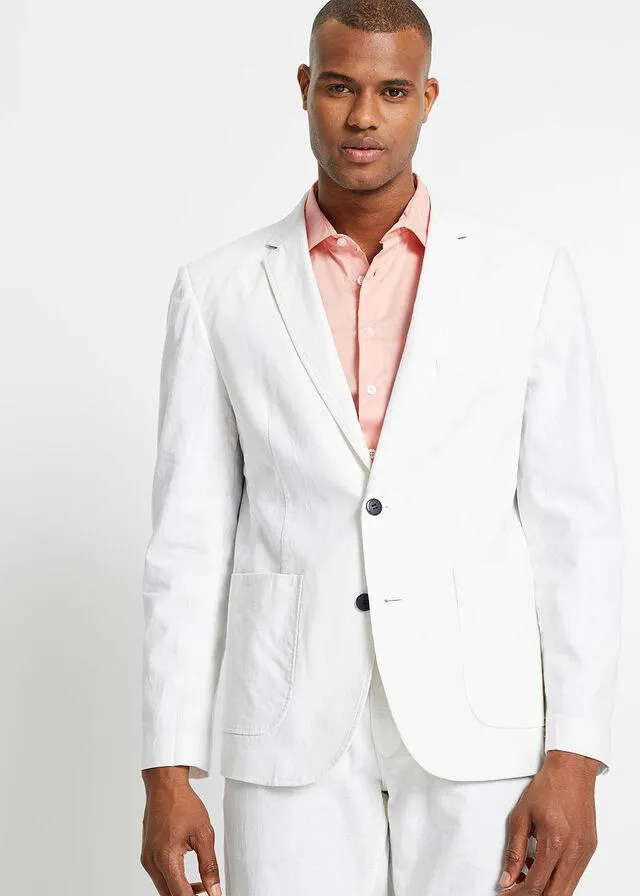 Sacou din ţesătură cu in