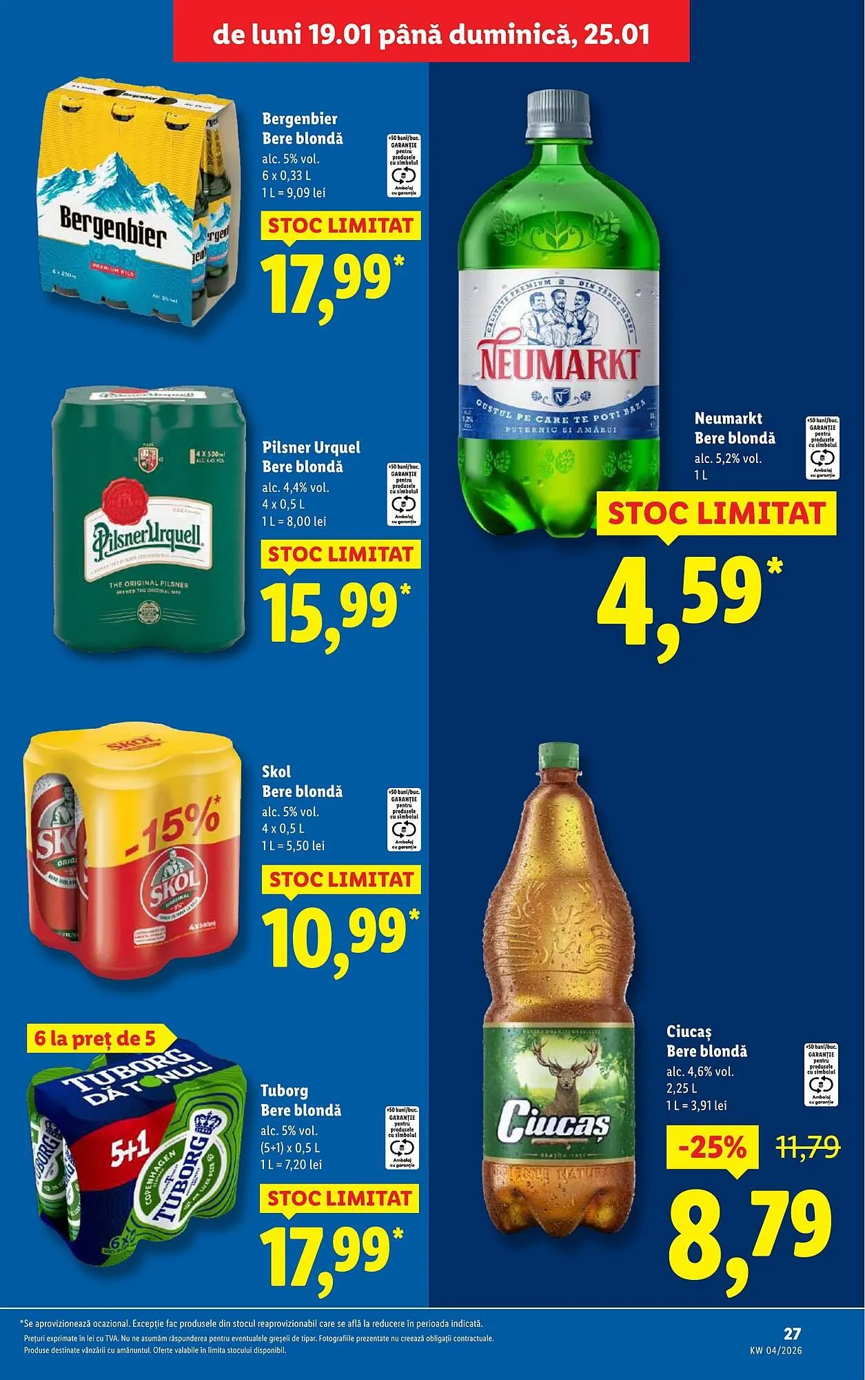 Catalog Catalog Lidl de la 19 ianuarie până la 25 ianuarie 2026 - Revista Pagina 27
