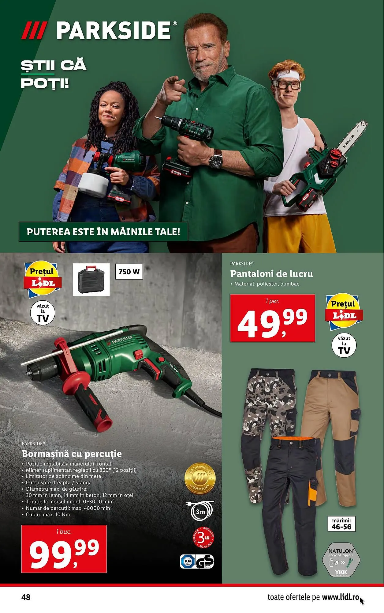 Catalog Lidl catalog de la 2 octombrie până la 8 octombrie 2023 - Revista Pagina 48