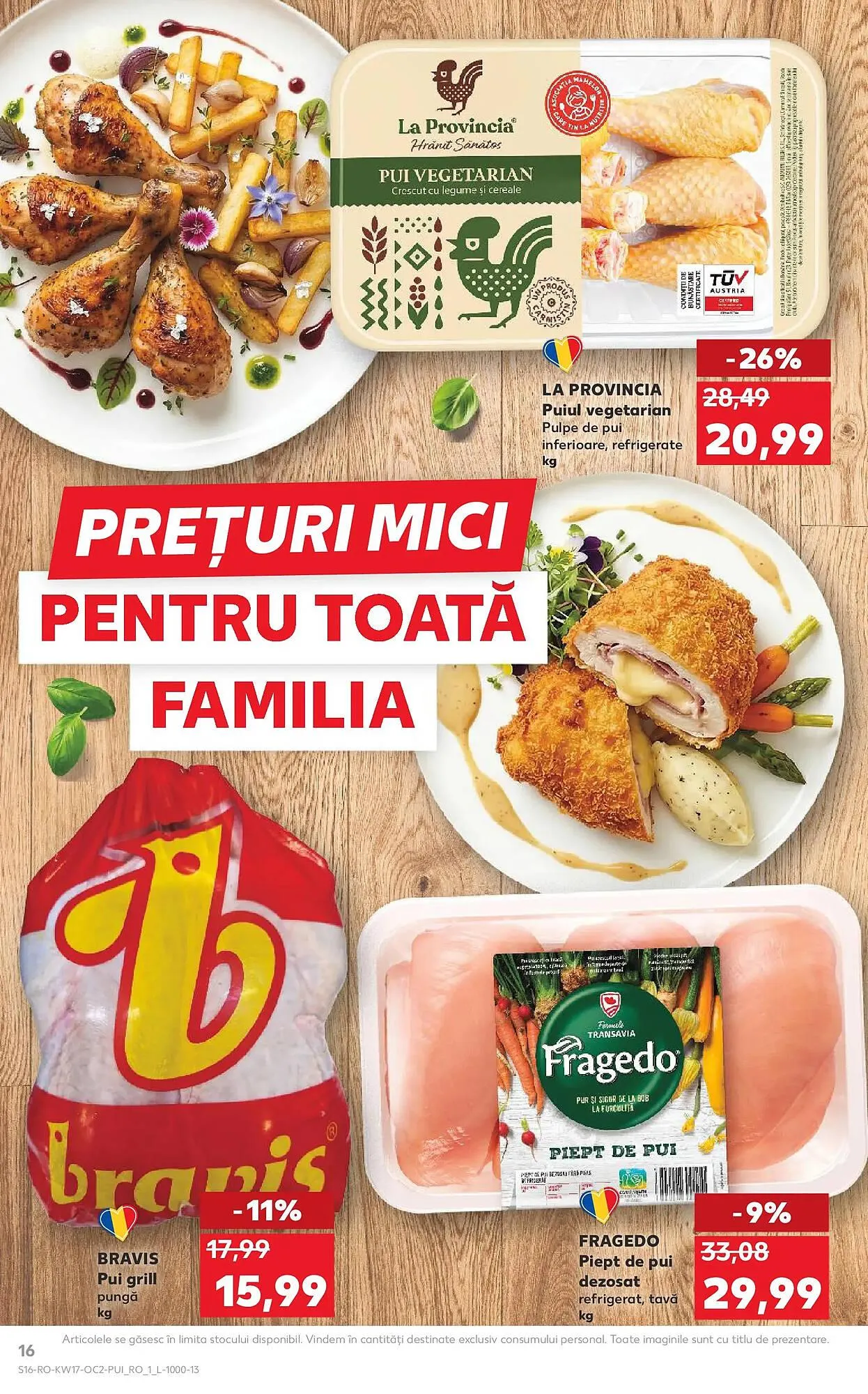 Catalog Catalog Kaufland de la 22 aprilie până la 28 aprilie 2026 - Revista Pagina 16