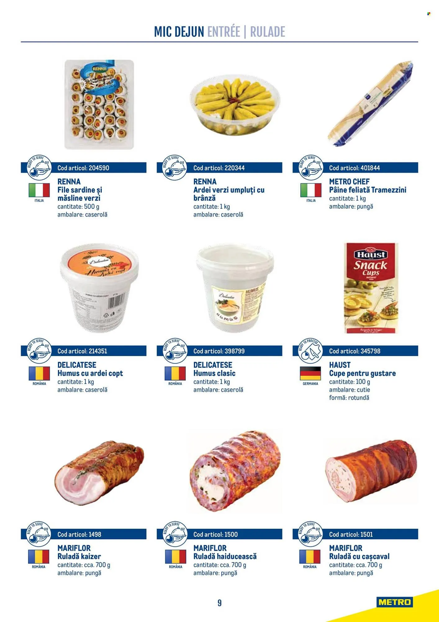 Catalog Catalog Metro de la 21 aprilie până la 31 decembrie 2026 - Revista Pagina 9