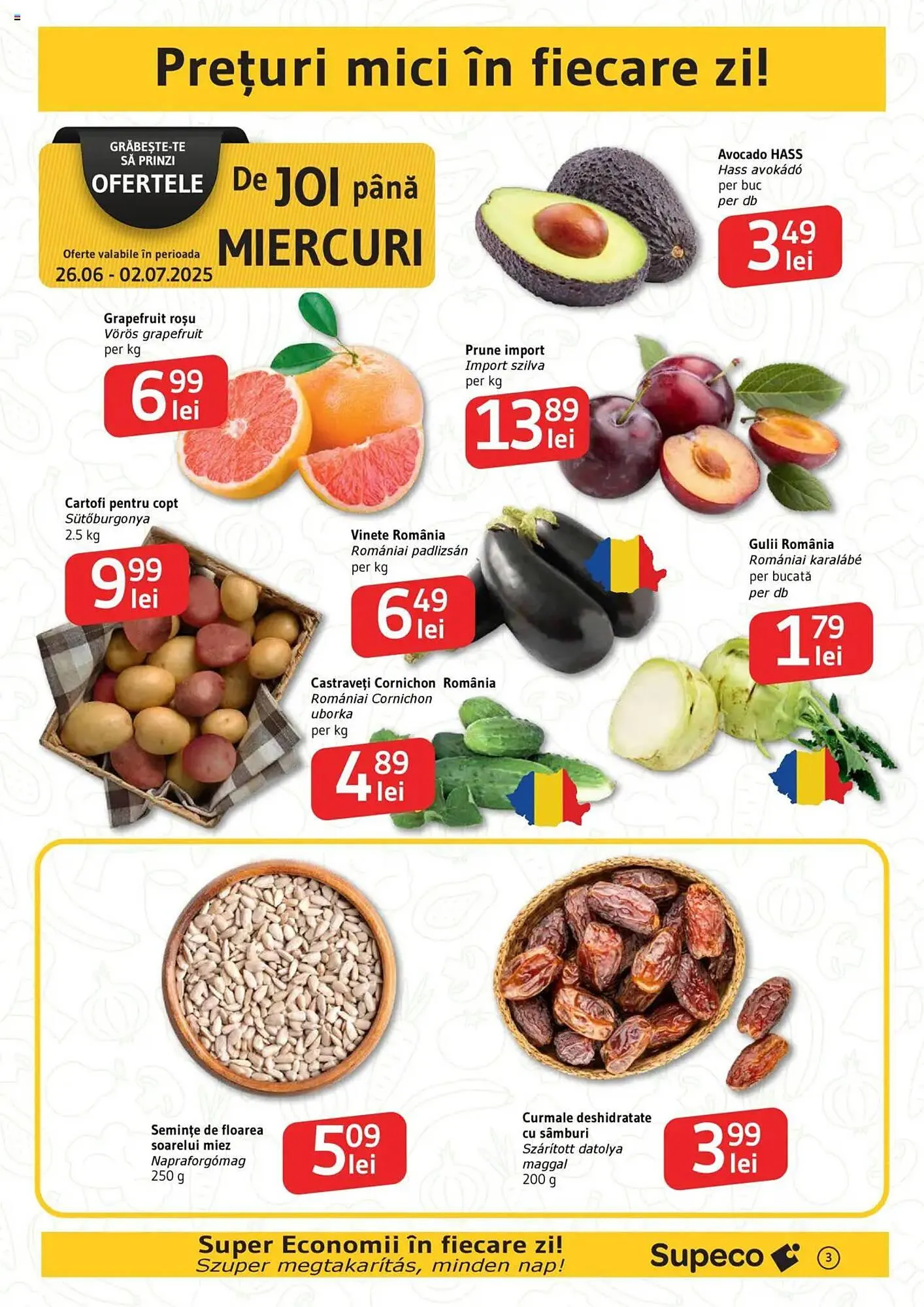 Catalog Catalog Supeco de la 26 iunie până la 9 iulie 2025 - Revista Pagina 3