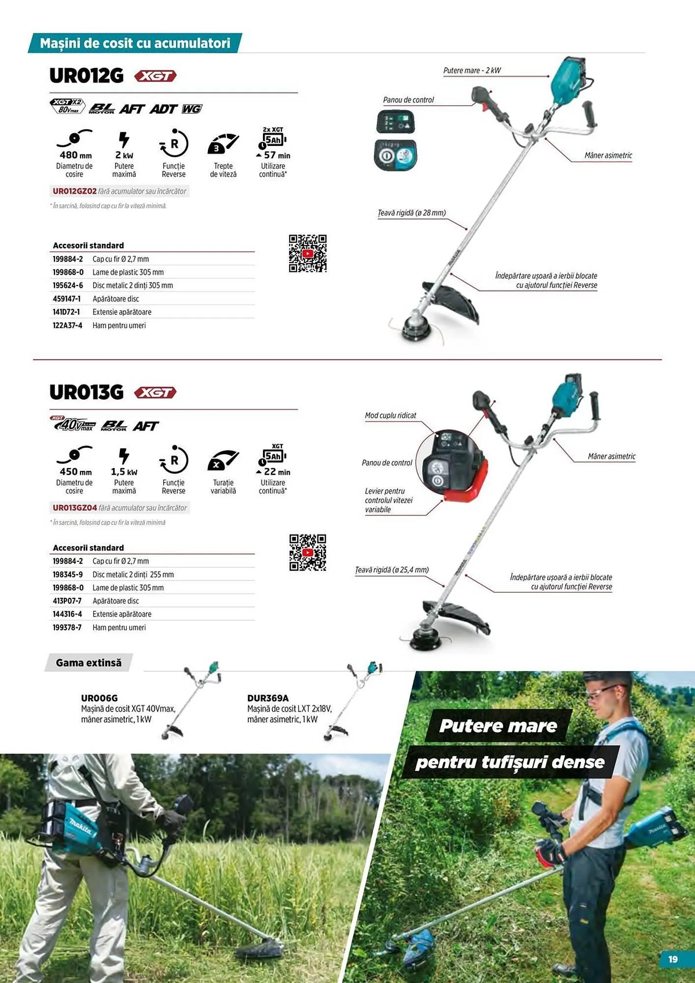 Catalog Catalog Makita de la 11 aprilie până la 28 octombrie 2025 - Revista Pagina 19