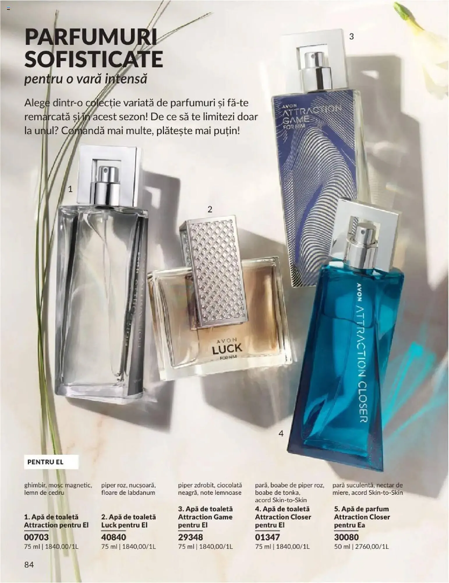 Catalog Catalog Avon de la 31 mai până la 30 iunie 2025 - Revista Pagina 84