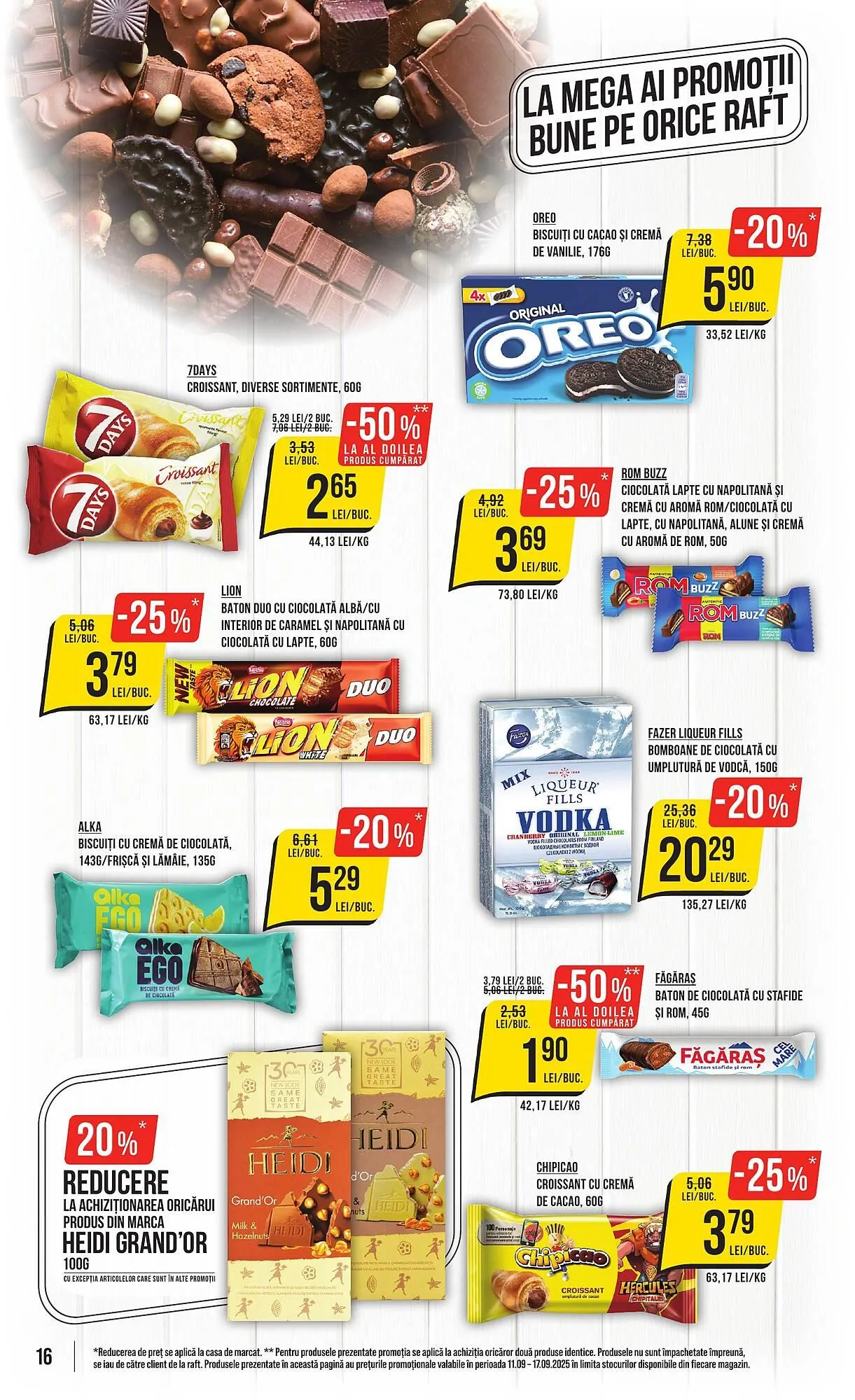 Catalog Catalog Mega Image de la 11 septembrie până la 17 septembrie 2025 - Revista Pagina 16