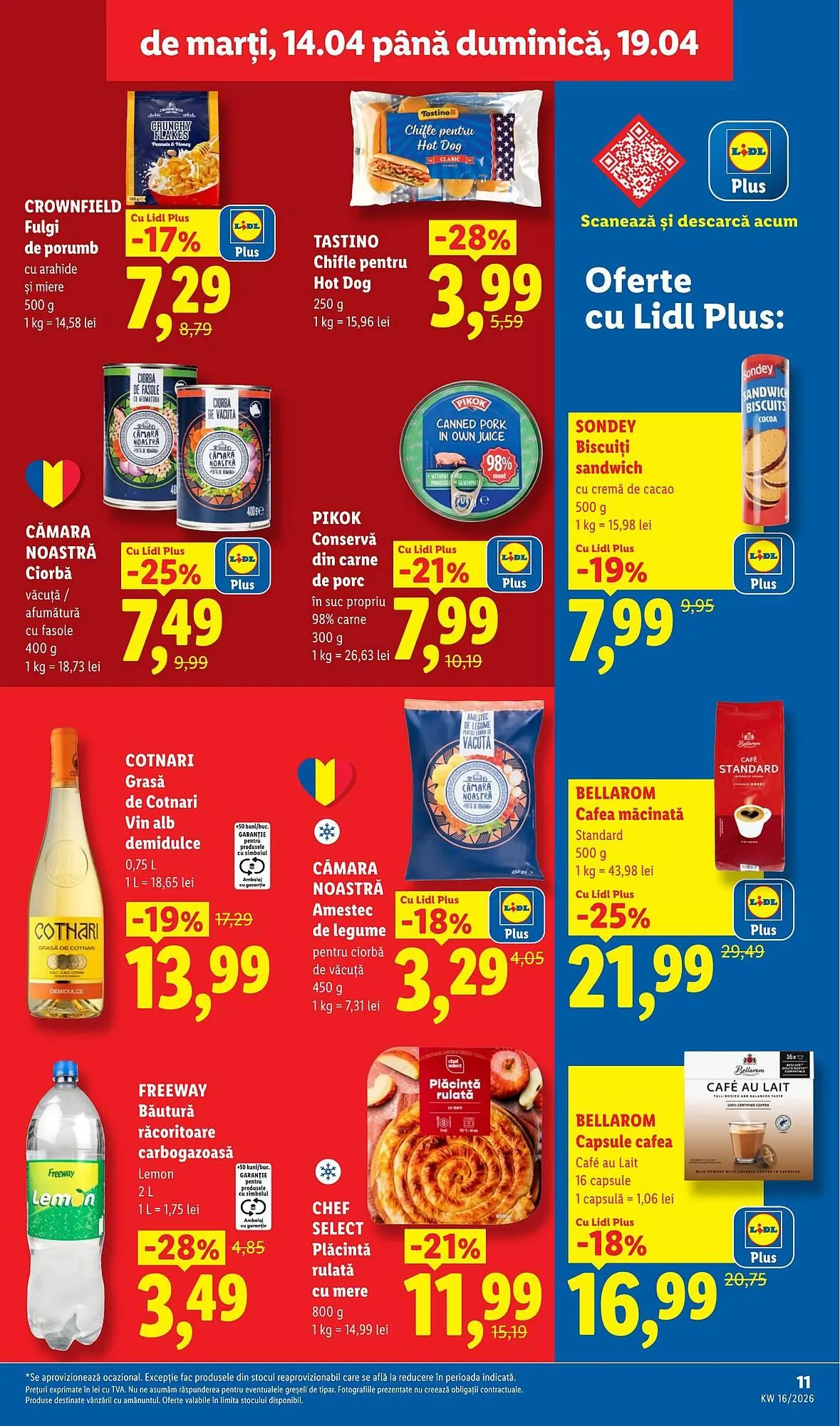 Catalog Catalog Lidl de la 14 aprilie până la 19 aprilie 2026 - Revista Pagina 11