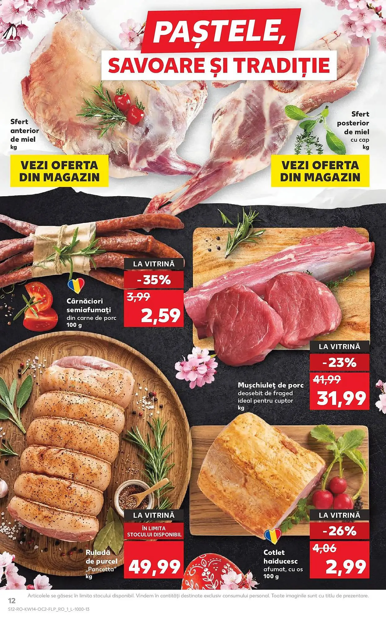 Catalog Catalog Kaufland de la 1 aprilie până la 7 aprilie 2026 - Revista Pagina 12