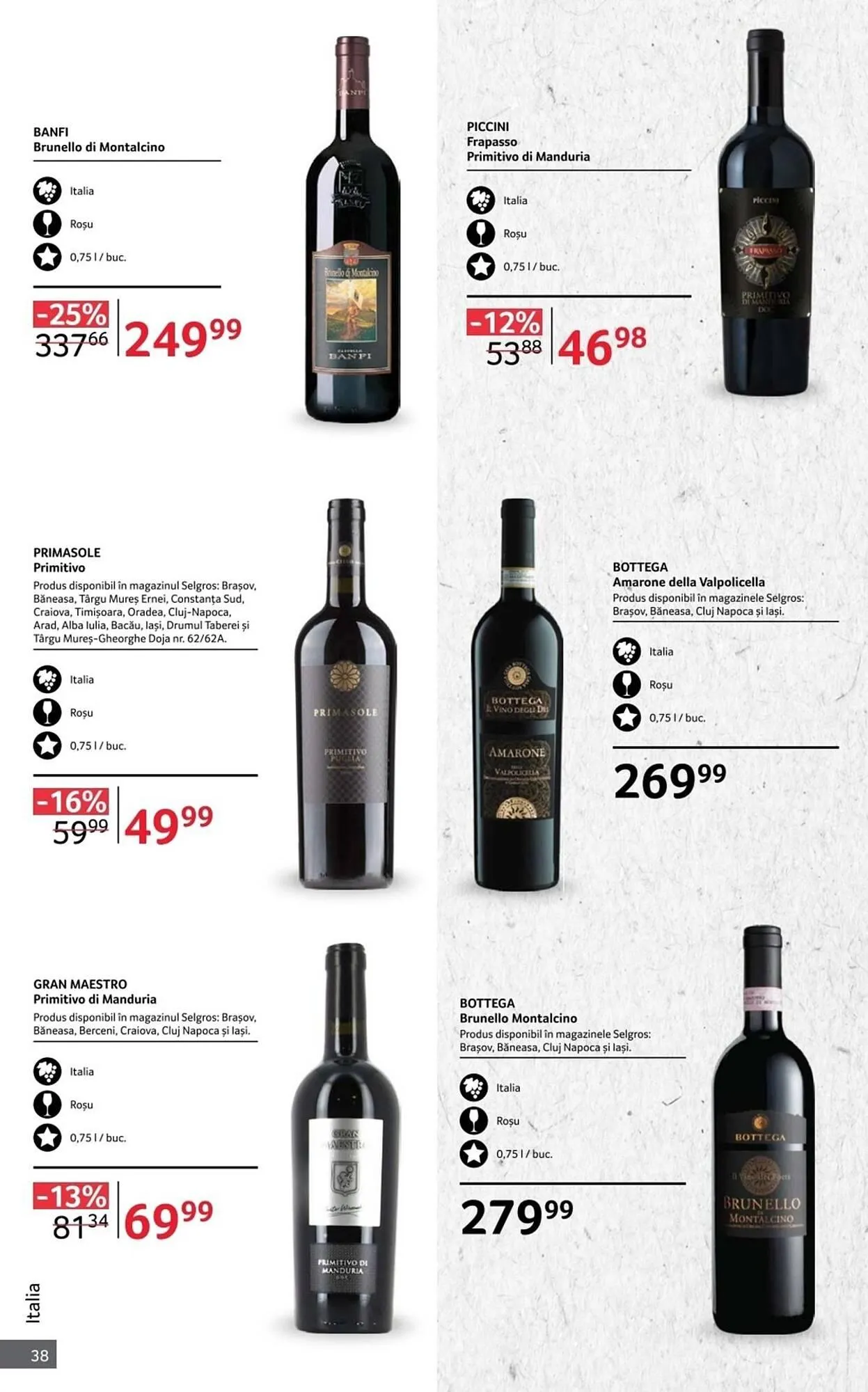 Catalog Catalog Selgros de la 1 octombrie până la 31 octombrie 2025 - Revista Pagina 38