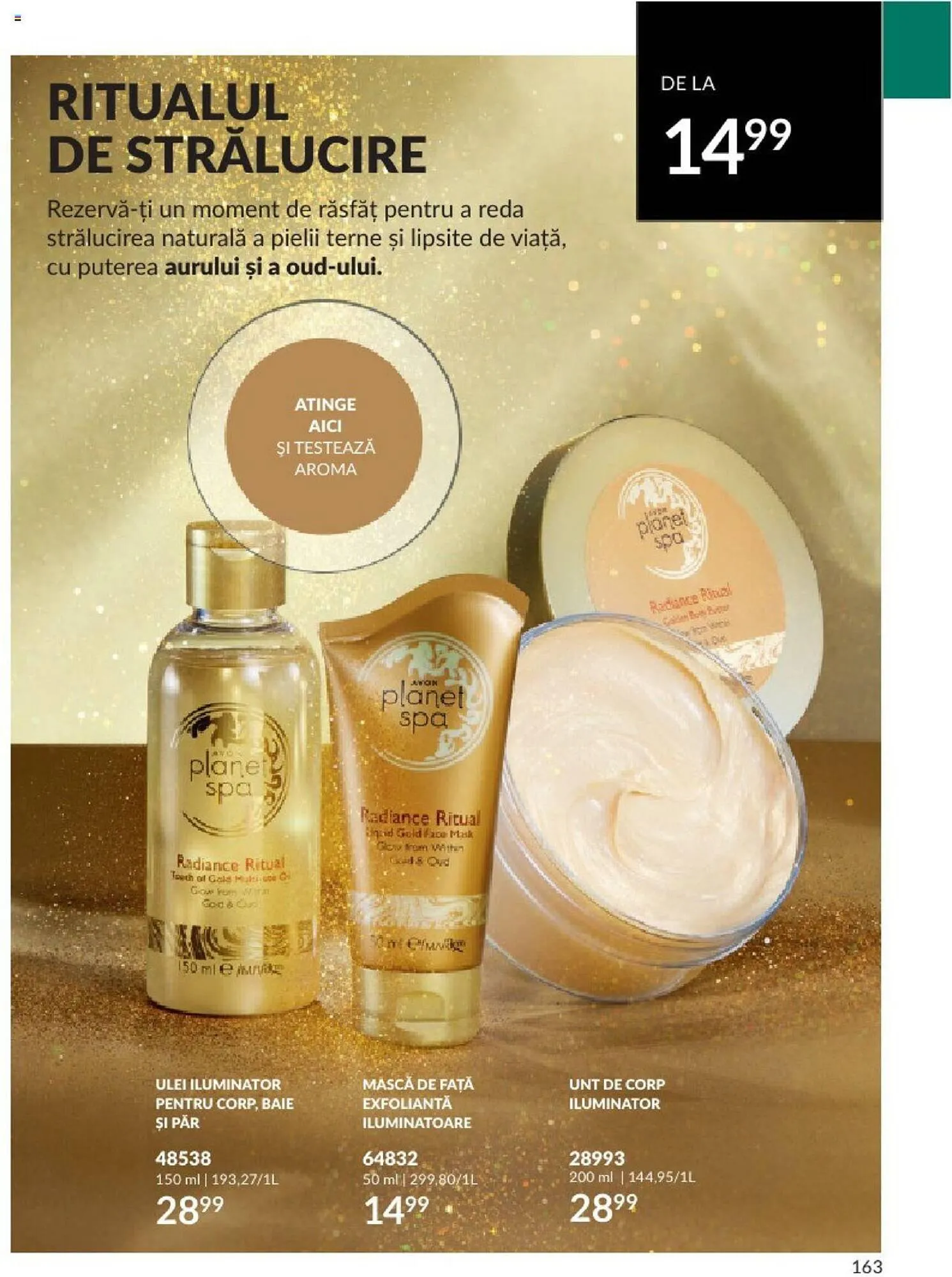 Catalog Avon catalog de la 1 octombrie până la 31 octombrie 2023 - Revista Pagina 165