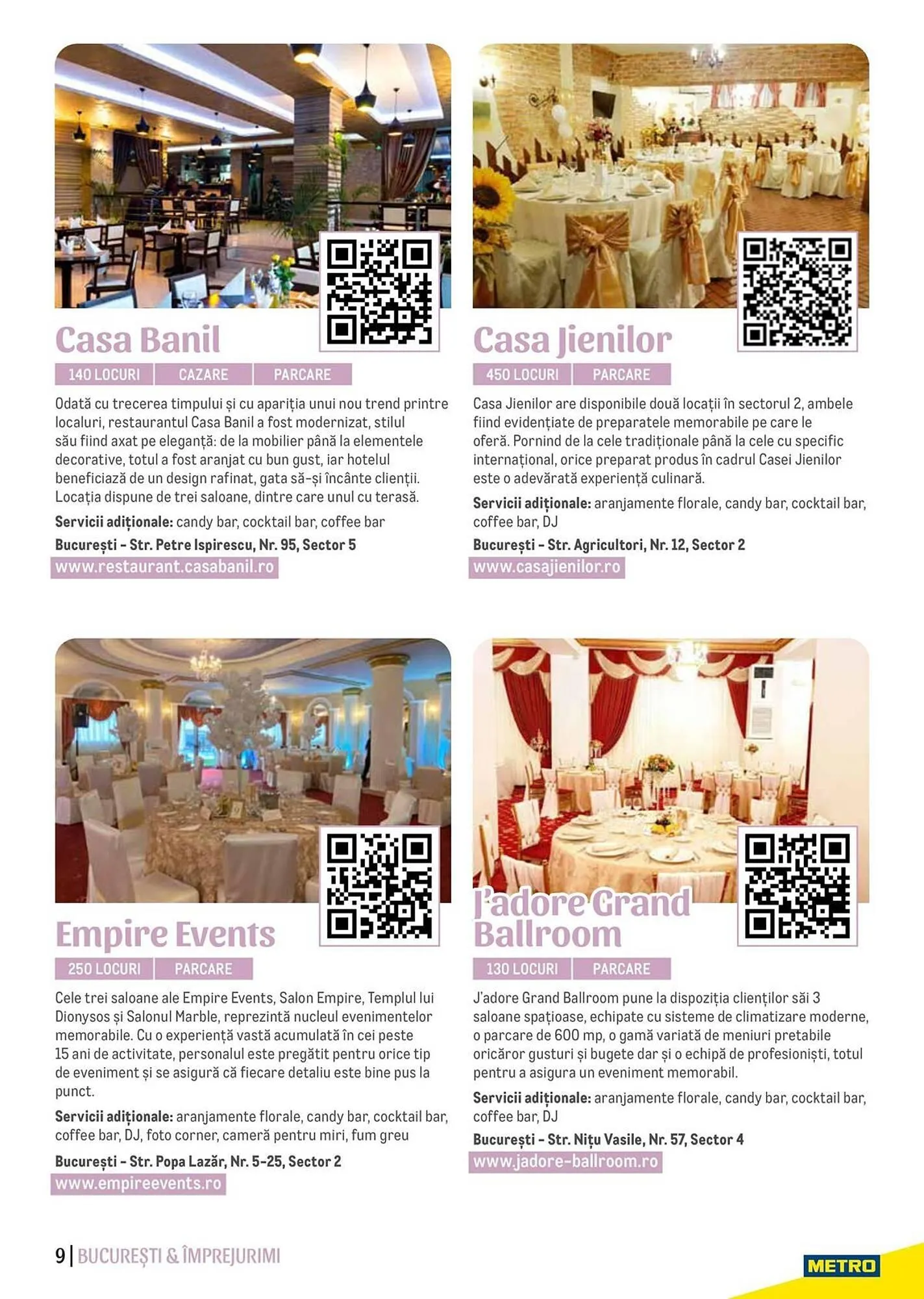 Catalog Catalog Metro de la 9 aprilie până la 31 decembrie 2025 - Revista Pagina 9