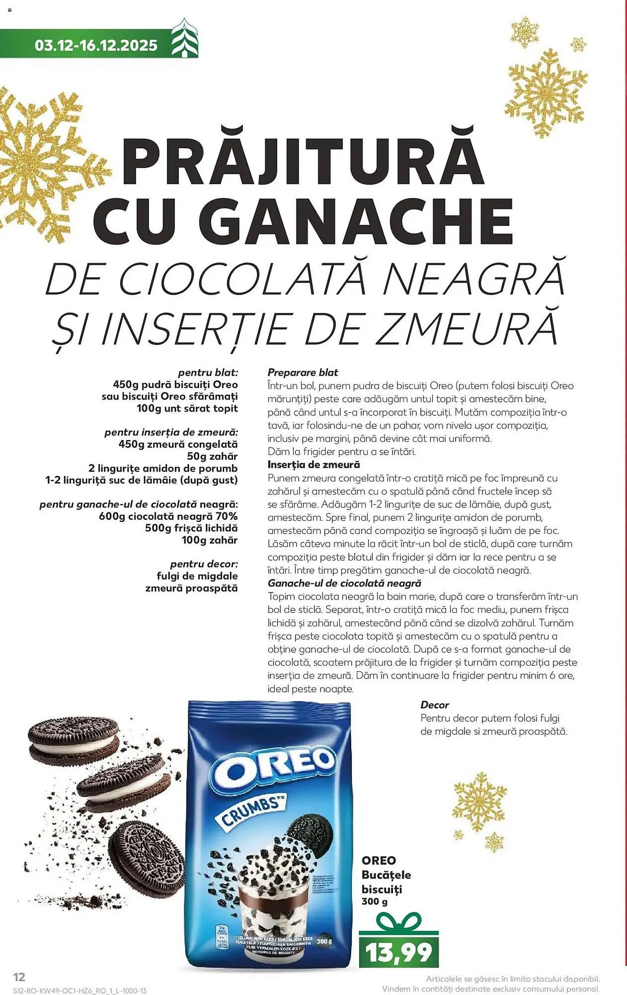 Catalog Catalog Kaufland de la 3 decembrie până la 16 decembrie 2025 - Revista Pagina 12