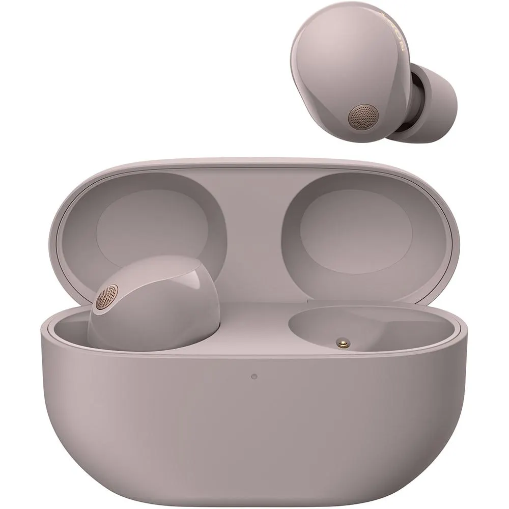 Casti SONY WF-1000XM5P, True Wireless, Bluetooth, In-ear, Microfon, Noise Cancelling, roz