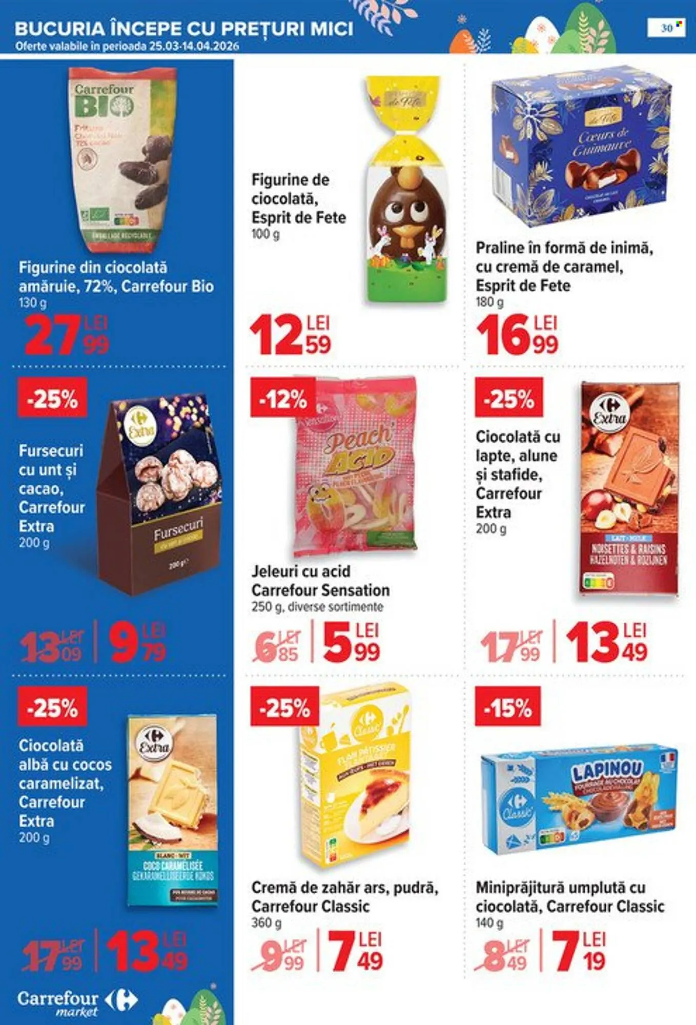 Catalog Catalog Carrefour Market de la 25 martie până la 5 aprilie 2026 - Revista Pagina 34