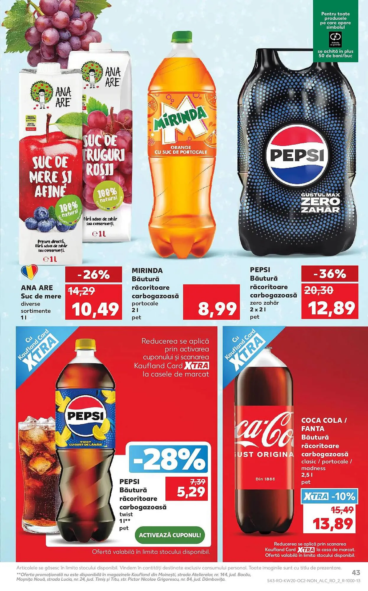 Catalog Catalog Kaufland de la 13 mai până la 19 mai 2026 - Revista Pagina 43
