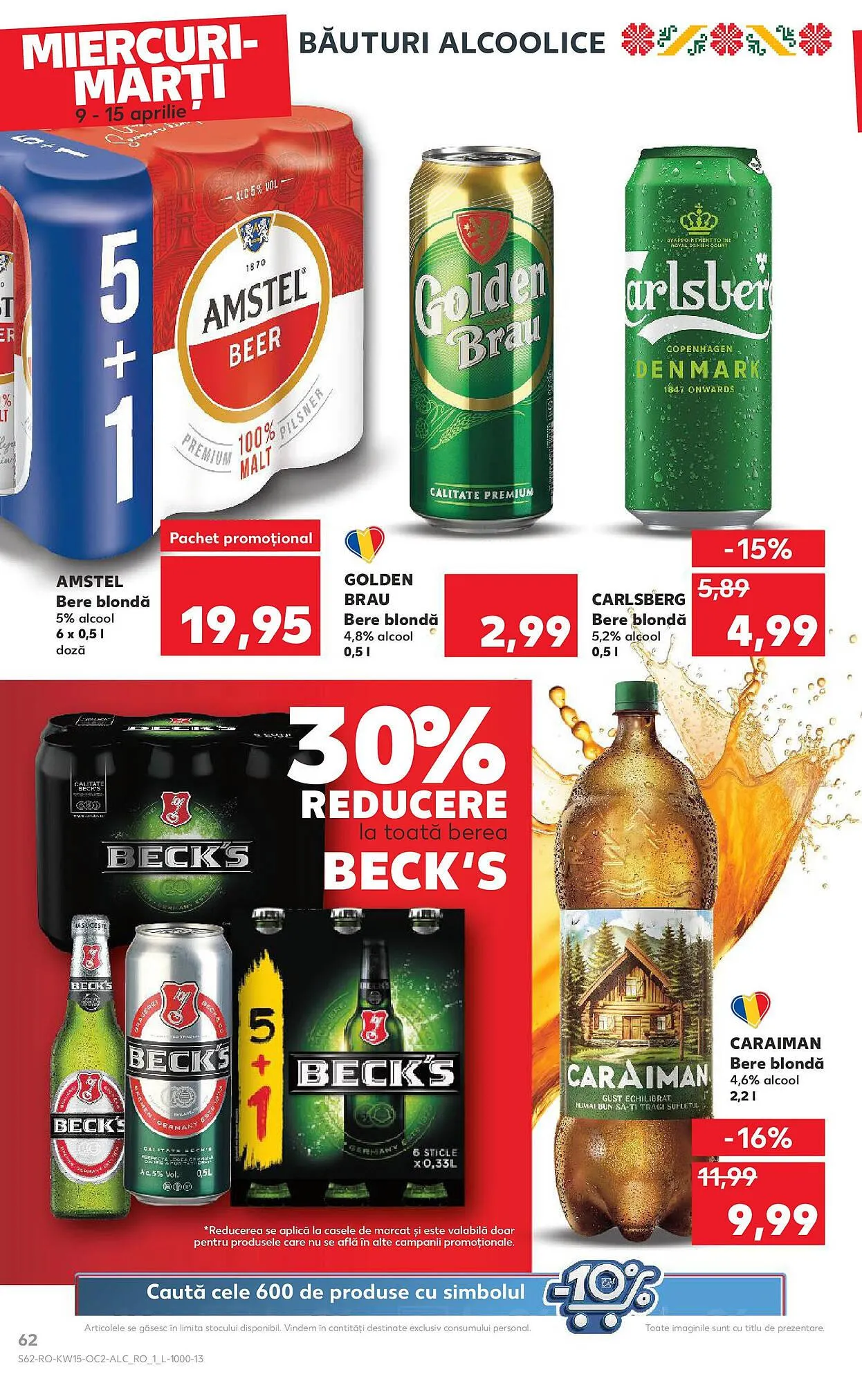 Catalog Catalog Kaufland de la 9 aprilie până la 15 aprilie 2025 - Revista Pagina 62