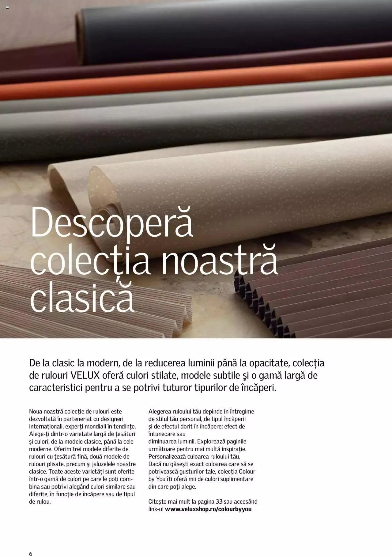 Catalog Velux catalog - Rulouri şi rolete 2022 de la 7 martie până la 31 decembrie 2023 - Revista Pagina 6