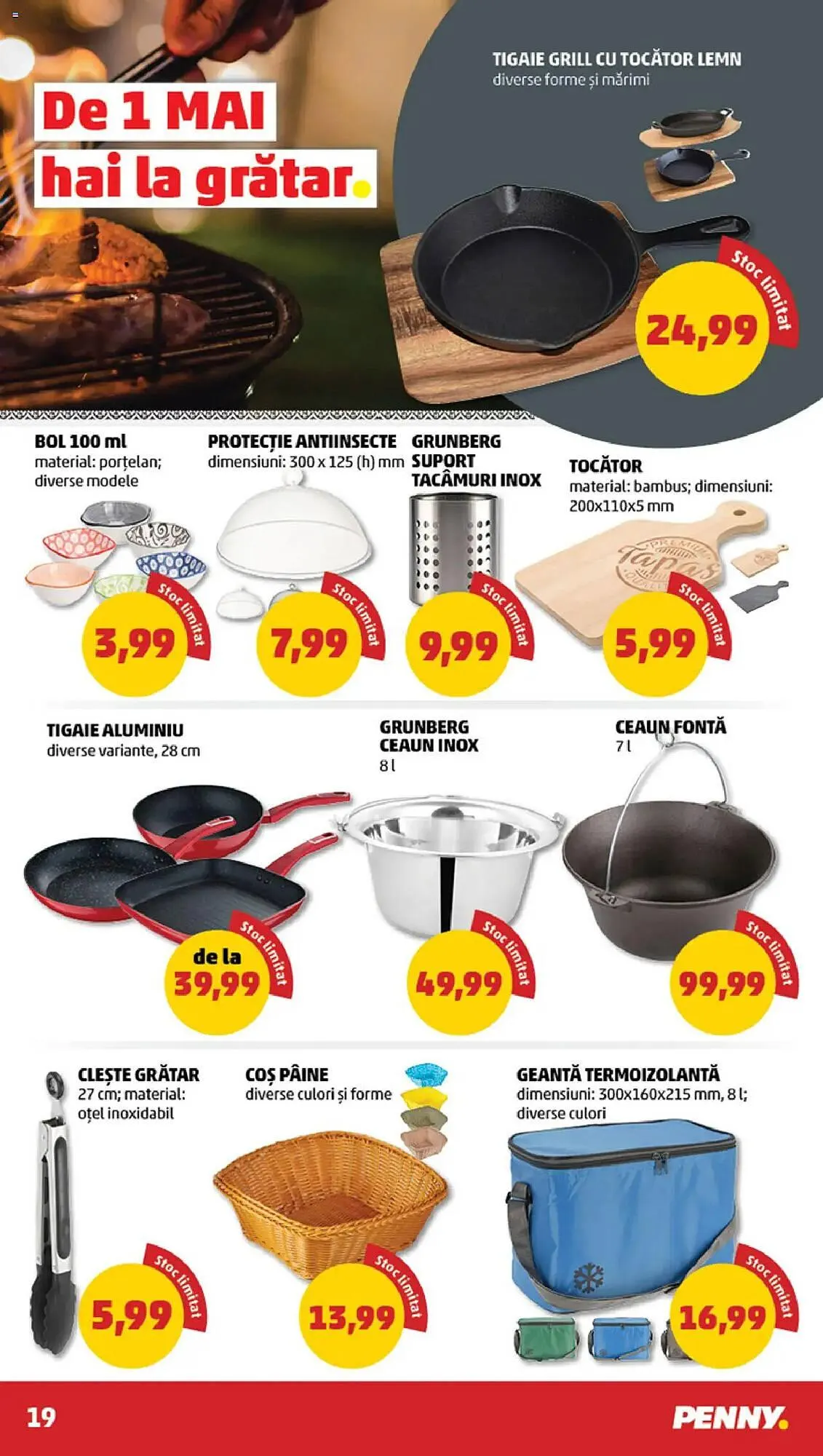 Catalog Catalog Penny de la 23 aprilie până la 29 aprilie 2025 - Revista Pagina 19
