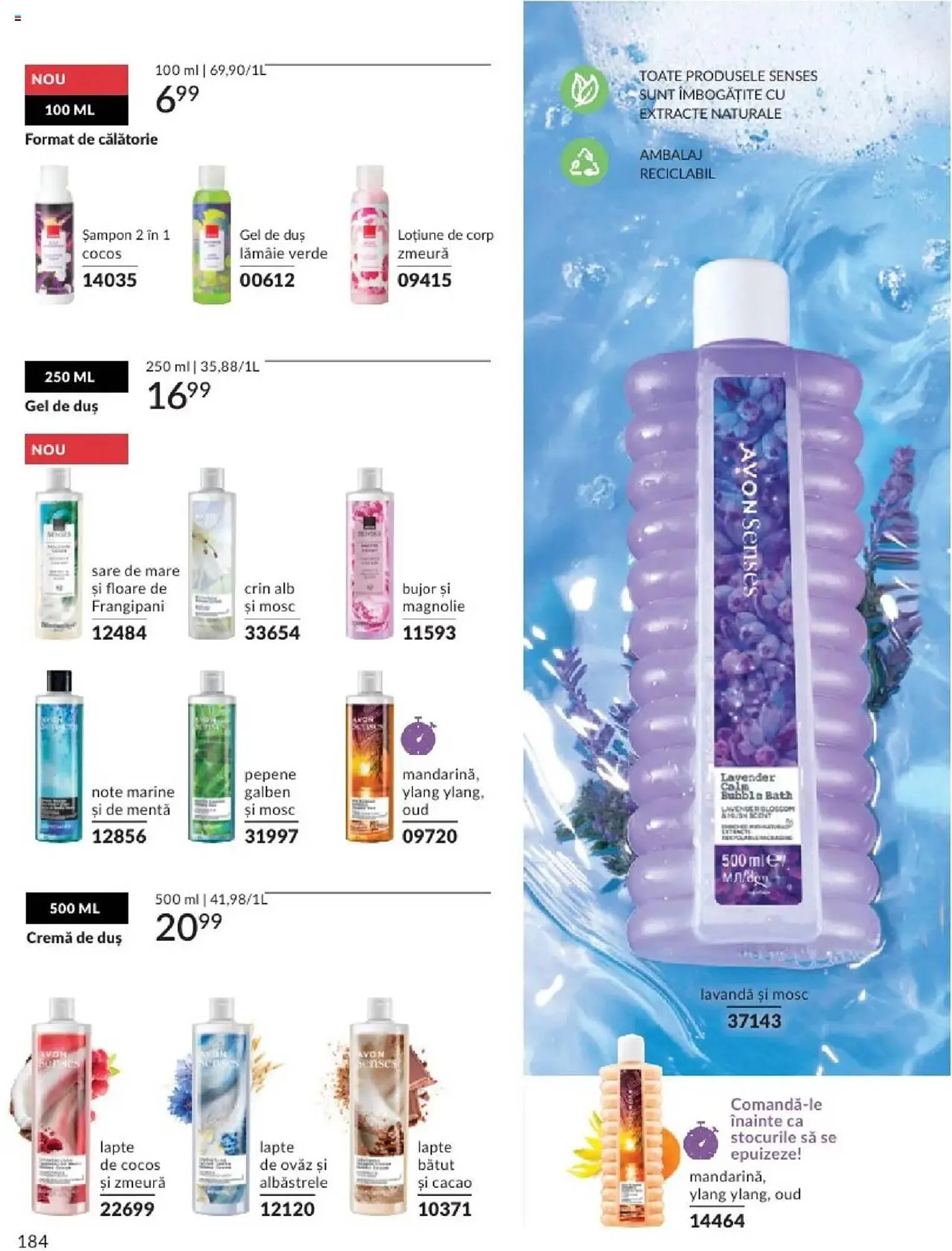 Catalog Catalog Avon de la 31 mai până la 30 iunie 2025 - Revista Pagina 184