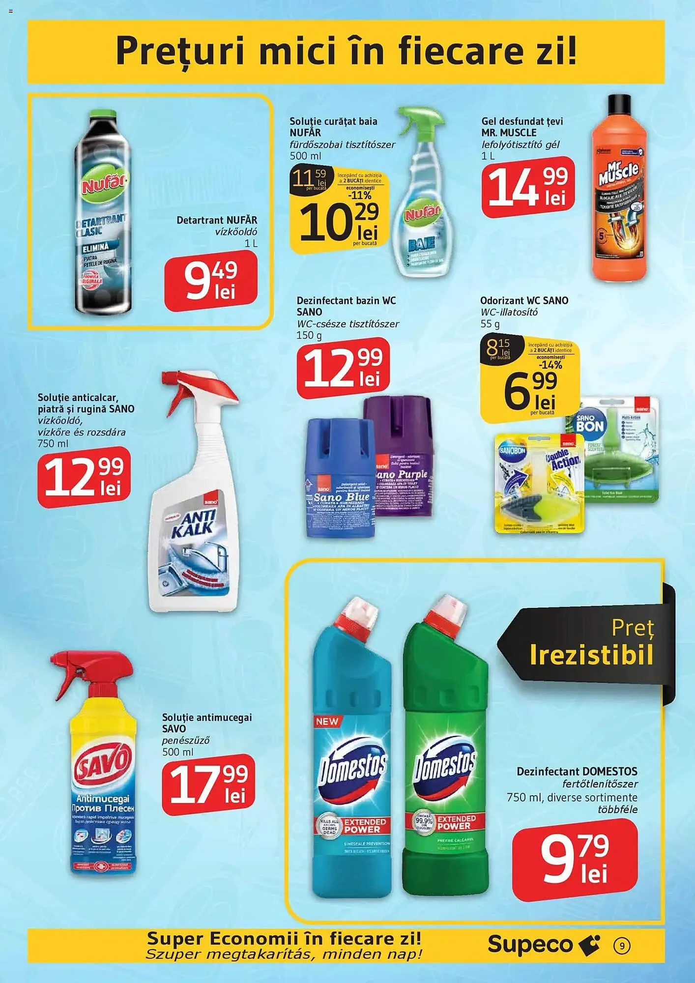 Catalog Catalog Supeco de la 18 martie până la 8 aprilie 2026 - Revista Pagina 9