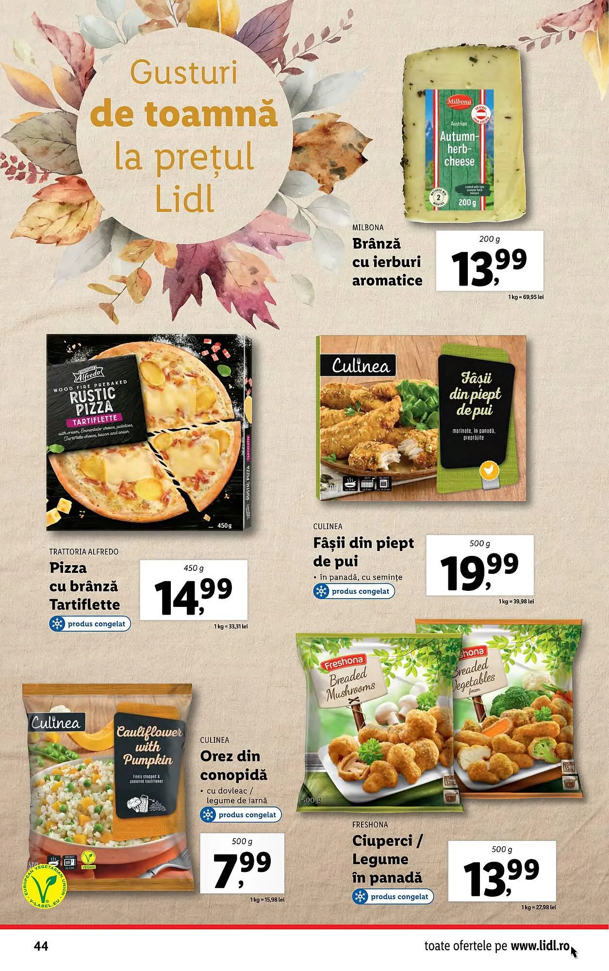 Catalog Lidl catalog de la 2 octombrie până la 8 octombrie 2023 - Revista Pagina 44