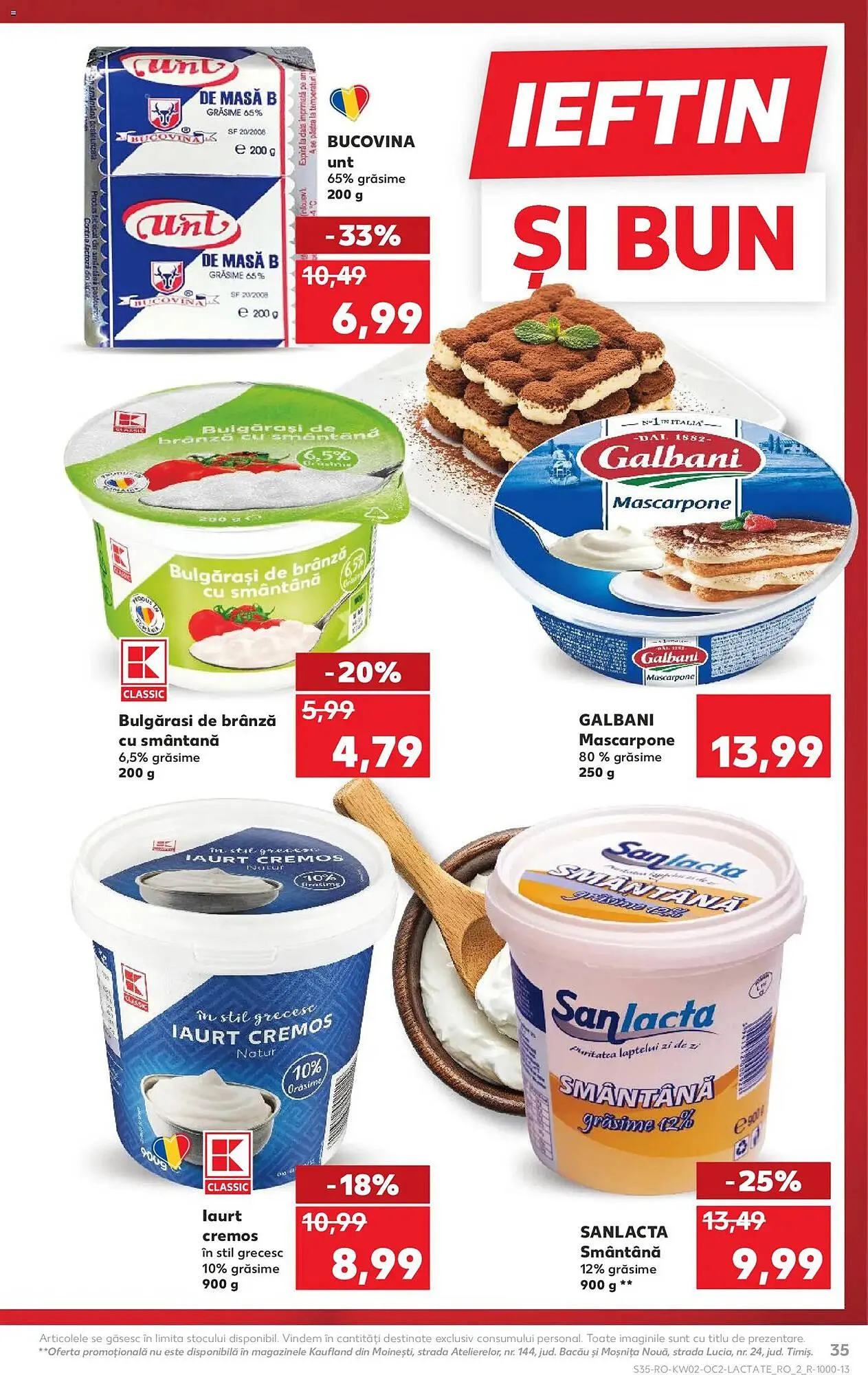 Catalog Catalog Kaufland de la 6 ianuarie până la 13 ianuarie 2026 - Revista Pagina 35
