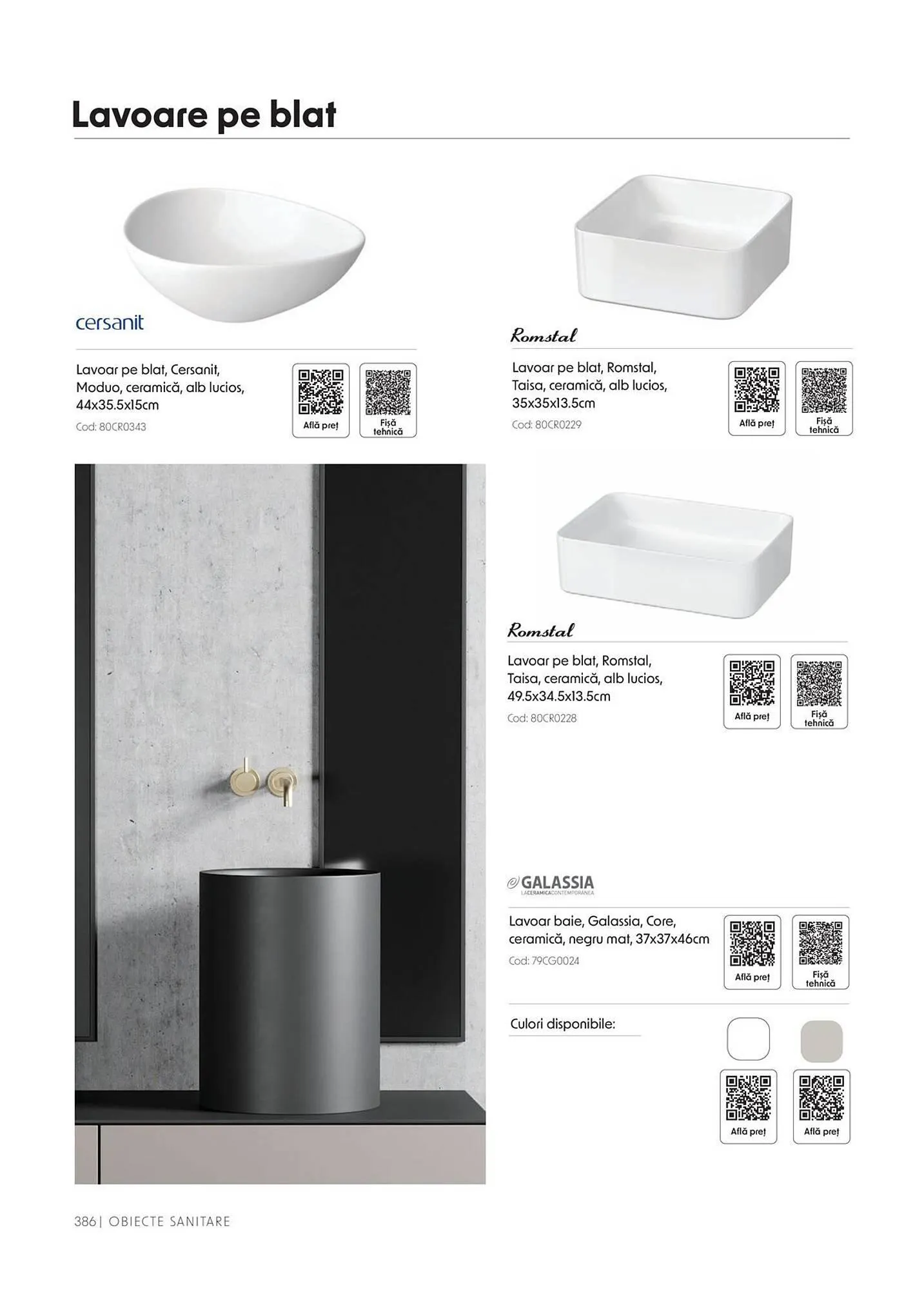 Catalog Catalog Romstal de la 1 aprilie până la 31 decembrie 2026 - Revista Pagina 386