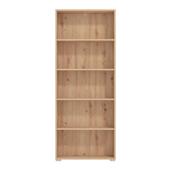 Etajera Tomar 5, HDF, stejar artisan, 70 x 24.5 x 176.5 cm, 1C