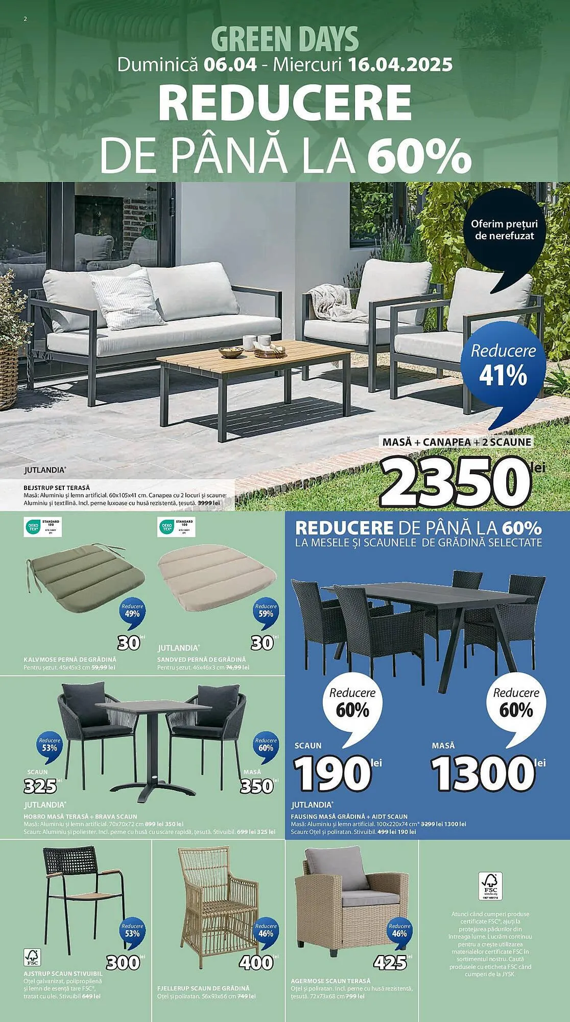 Catalog Catalog JYSK de la 6 aprilie până la 16 aprilie 2025 - Revista Pagina 2