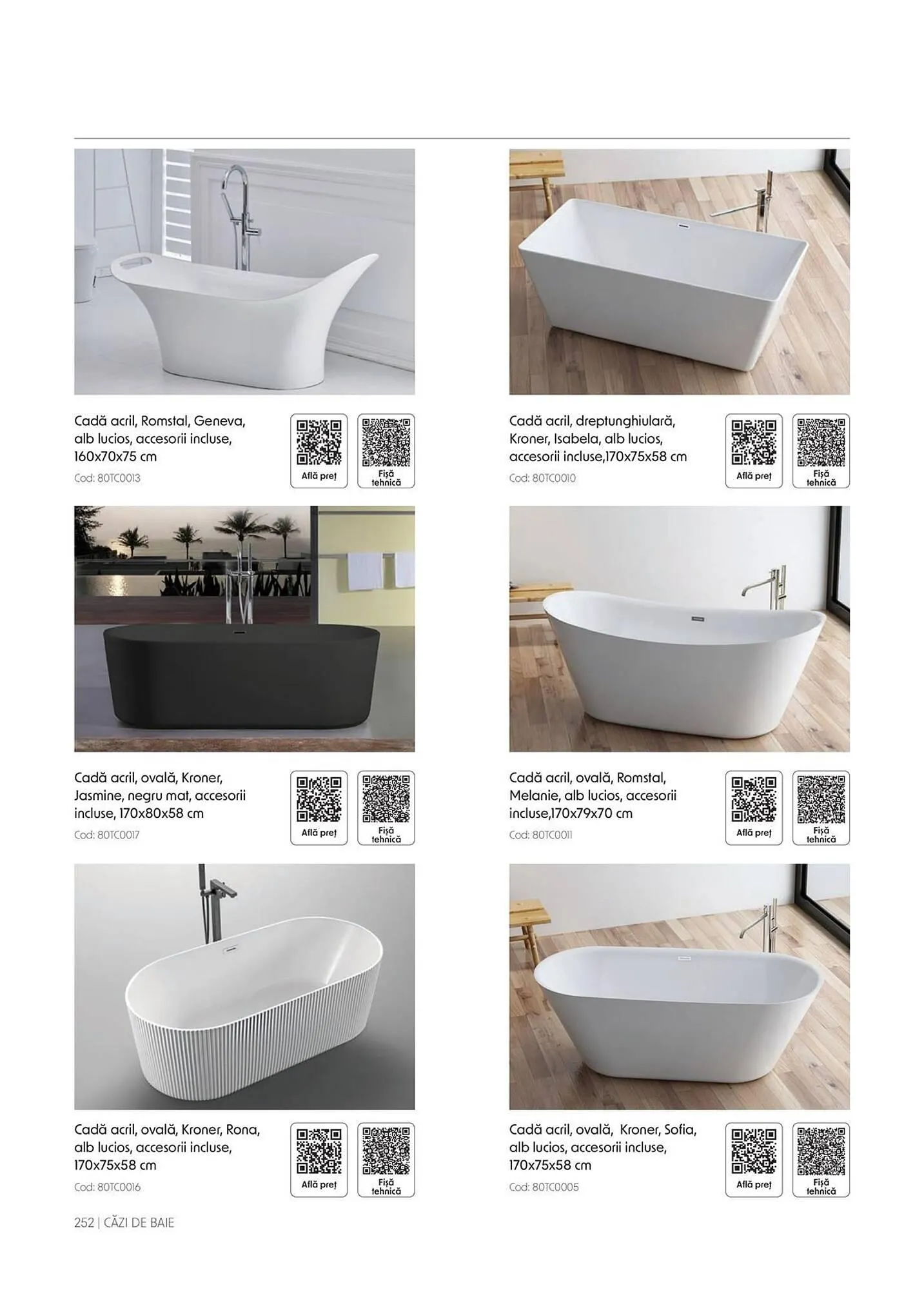 Catalog Catalog Romstal de la 1 aprilie până la 31 decembrie 2026 - Revista Pagina 252