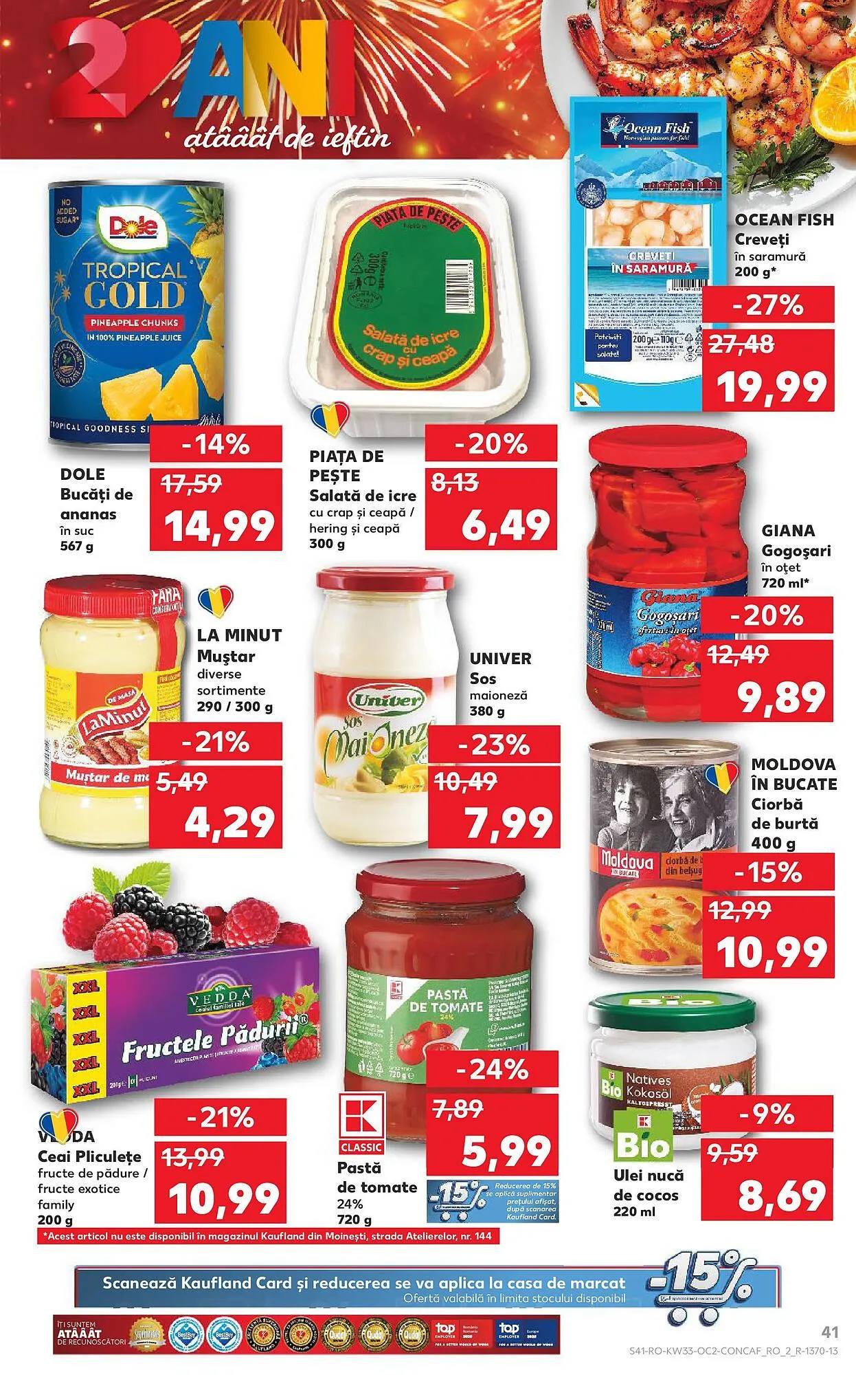 Catalog Catalog Kaufland de la 13 august până la 19 august 2025 - Revista Pagina 41