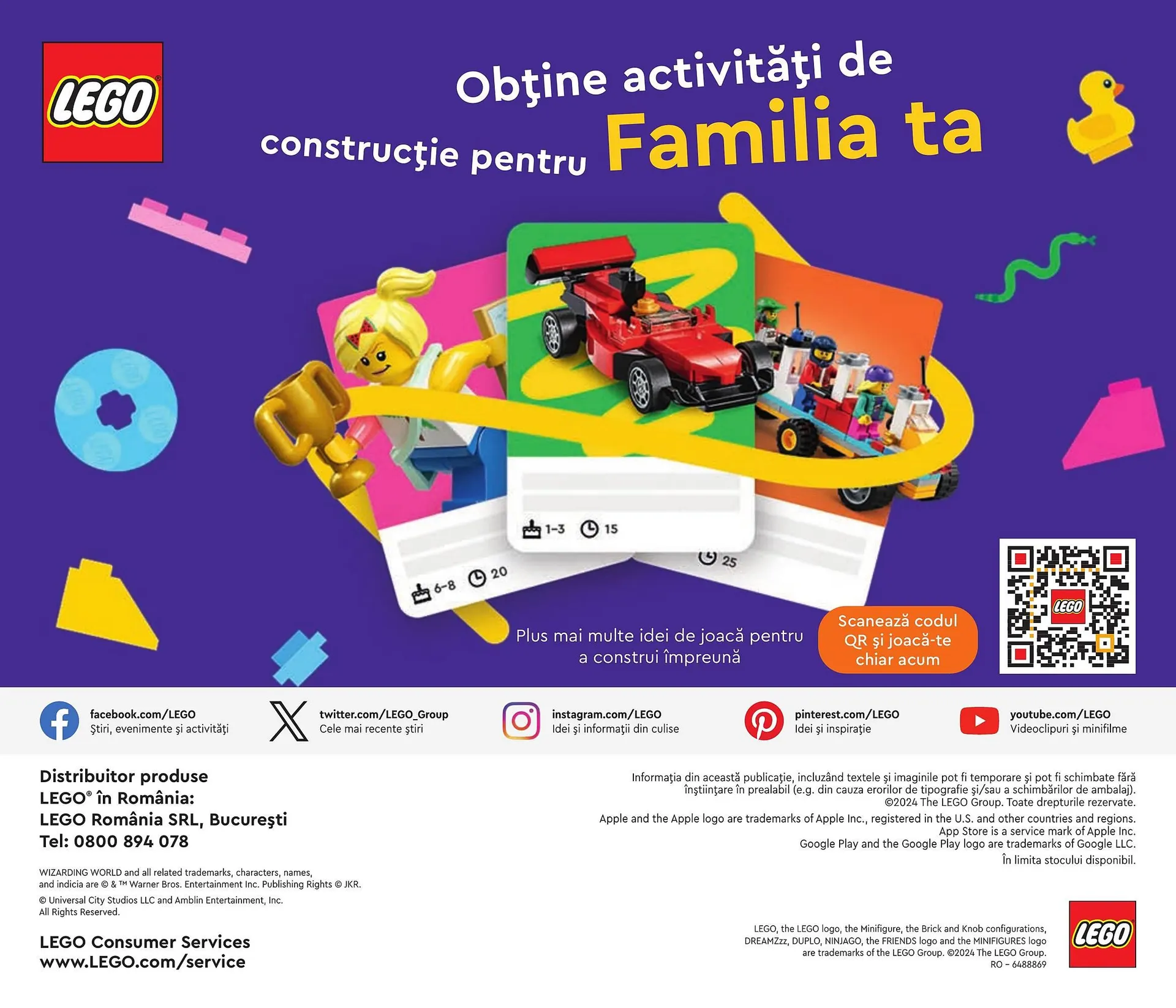Catalog Lego catalog de la 1 ianuarie până la 30 iunie 2024 - Revista Pagina 124