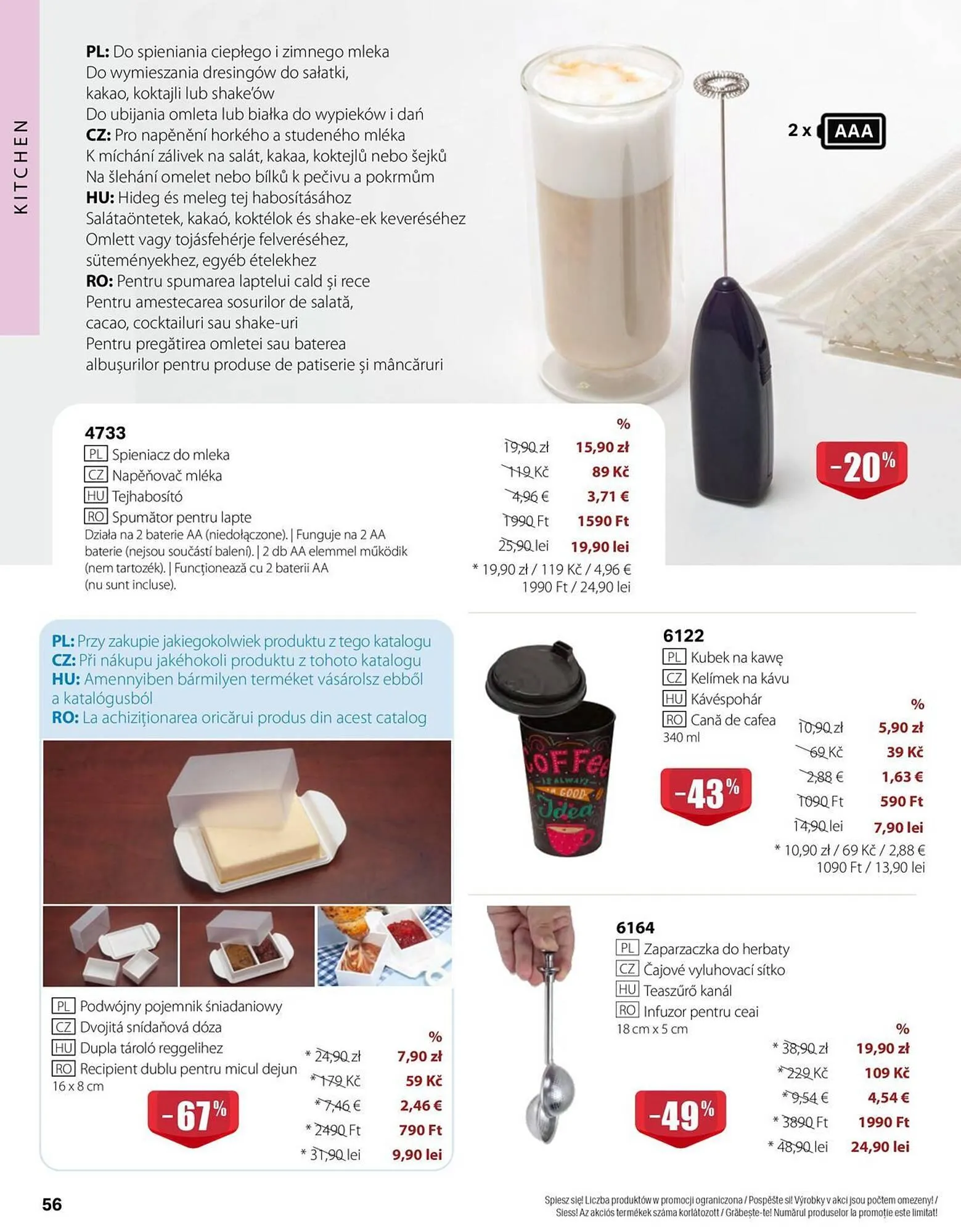 Catalog Catalog BetterStyle de la 1 octombrie până la 31 octombrie 2025 - Revista Pagina 56