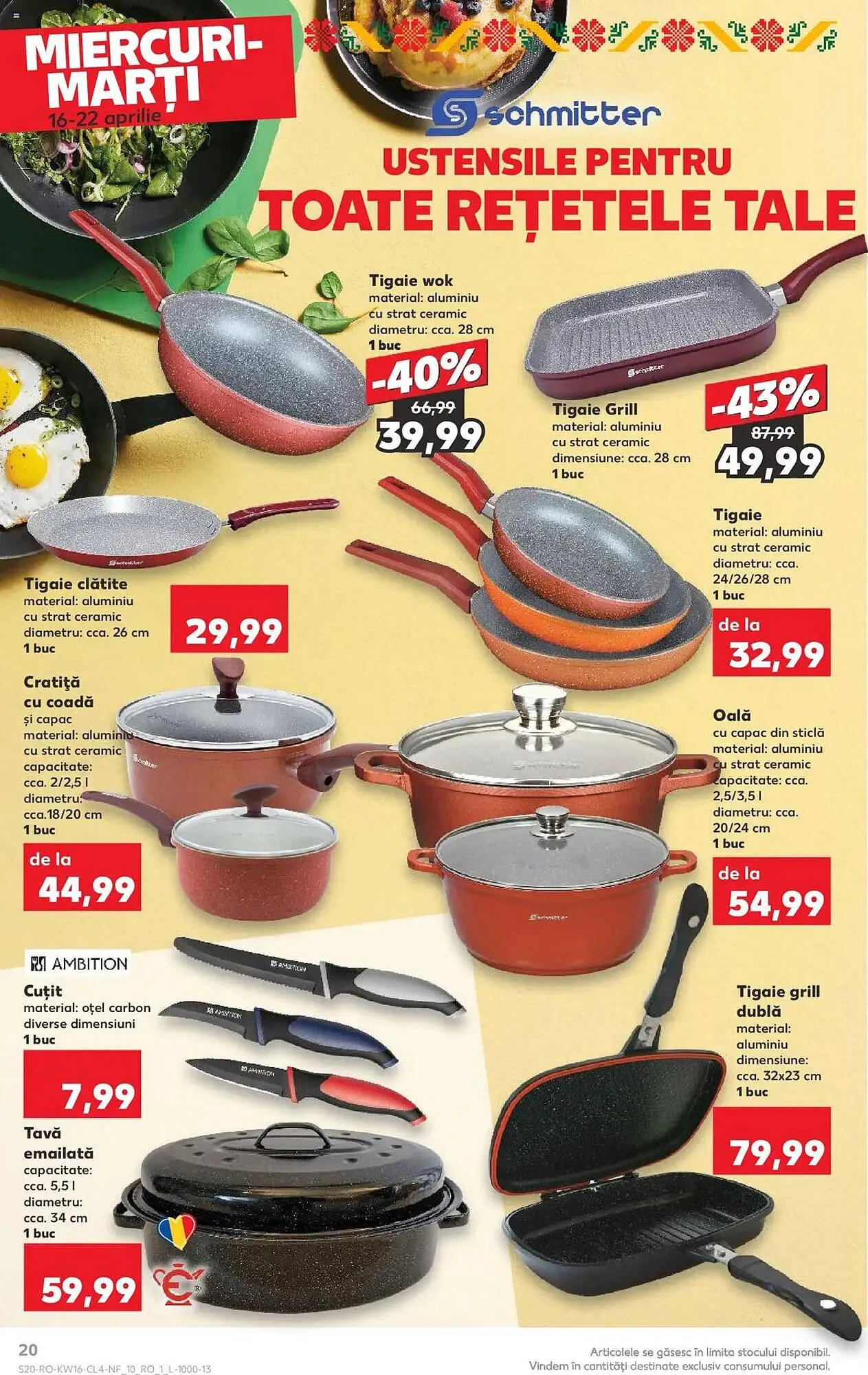 Catalog Catalog Kaufland de la 16 aprilie până la 22 aprilie 2025 - Revista Pagina 20