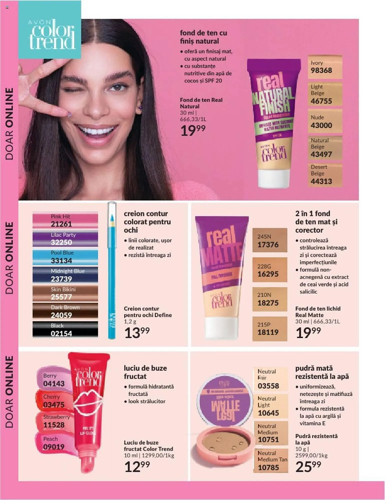 Catalog Avon catalog de la 1 octombrie până la 31 octombrie 2023 - Revista Pagina 228