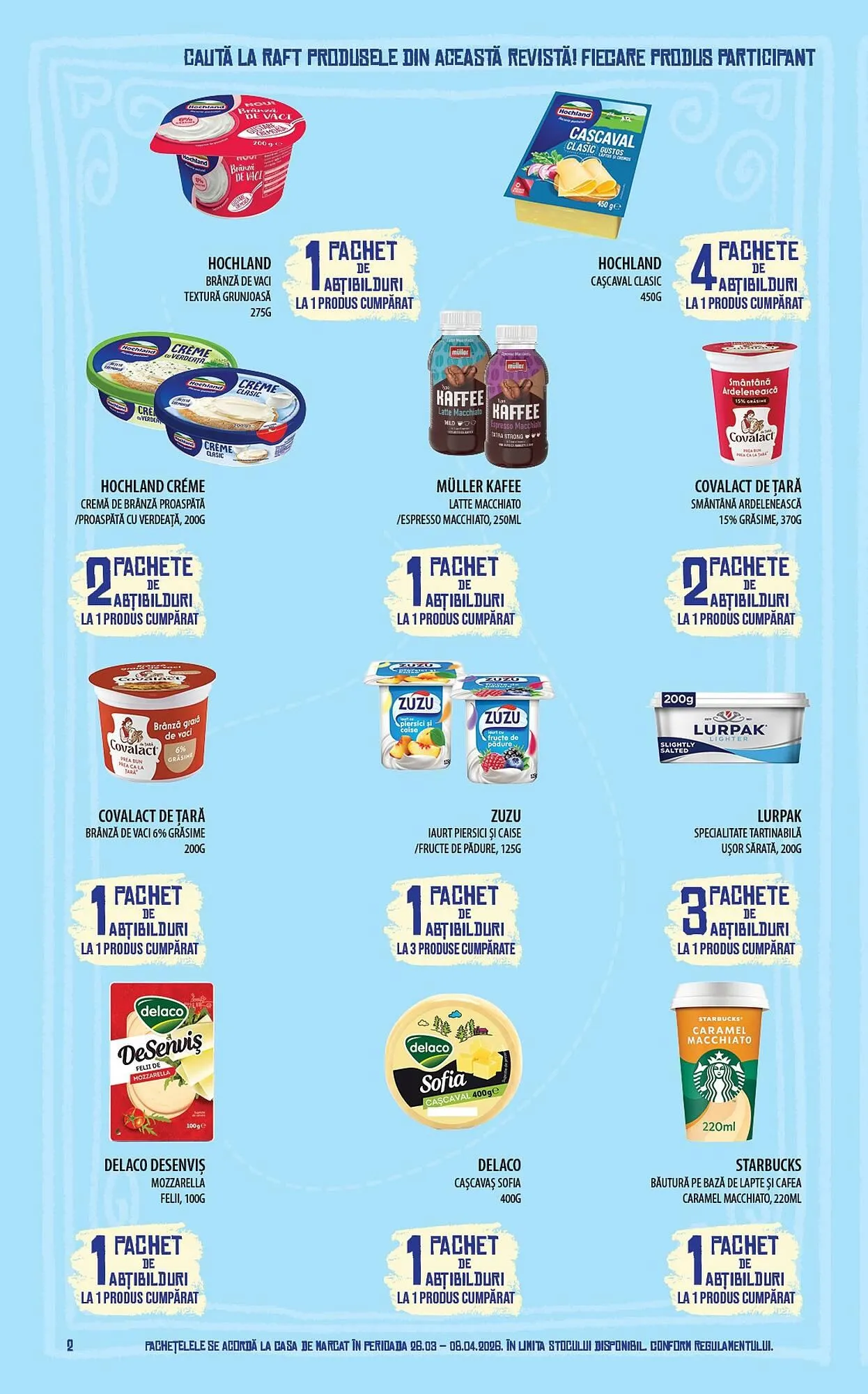 Catalog Catalog Mega Image de la 26 martie până la 8 aprilie 2026 - Revista Pagina 2