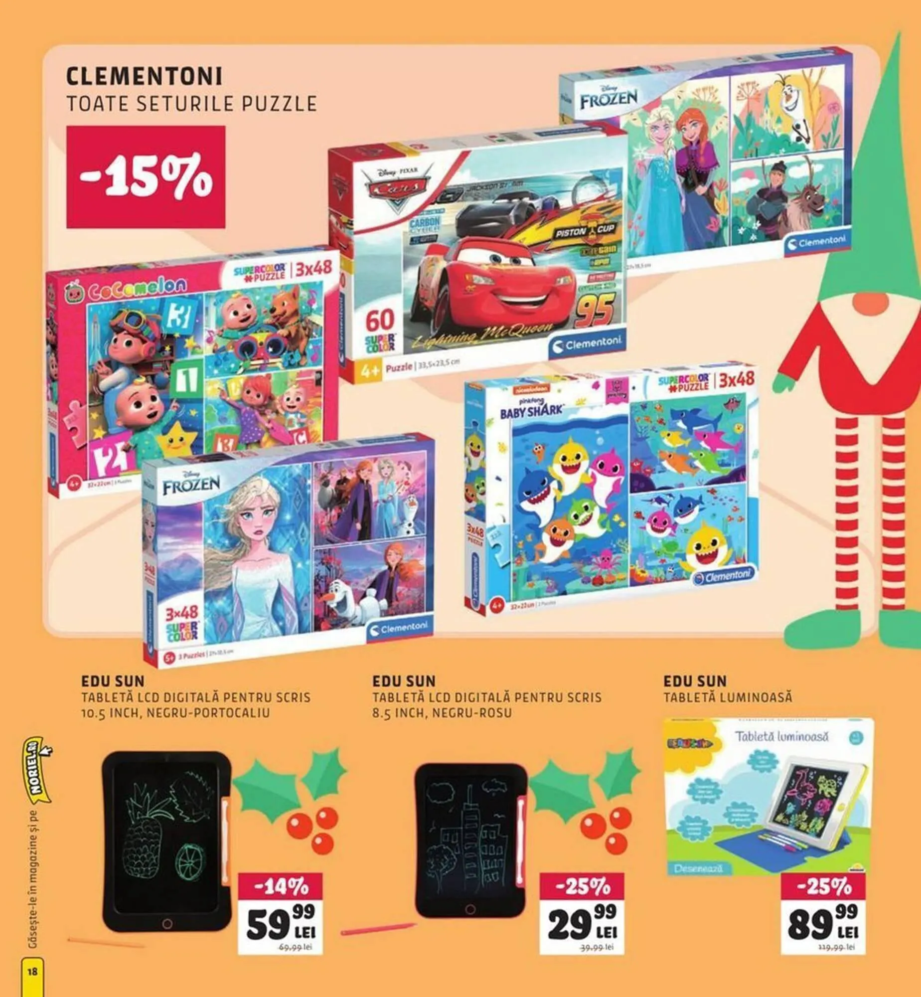 Catalog Catalog Noriel de la 18 noiembrie până la 25 decembrie 2024 - Revista Pagina 18