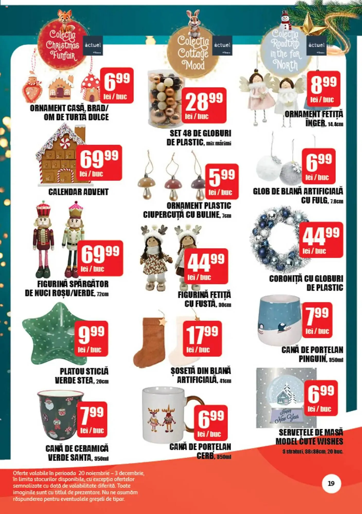 Catalog Catalog Auchan de la 20 noiembrie până la 3 decembrie 2024 - Revista Pagina 19