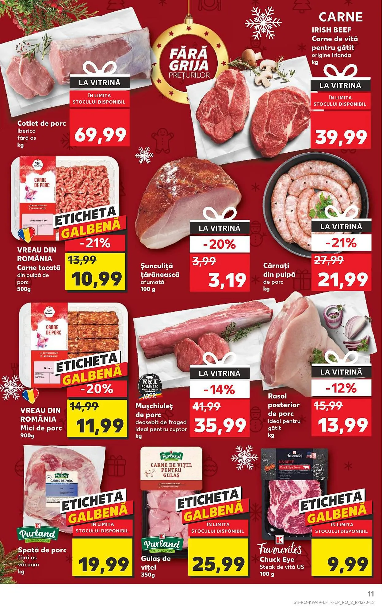 Catalog Kaufland catalog de la 6 decembrie până la 12 decembrie 2023 - Revista Pagina 11