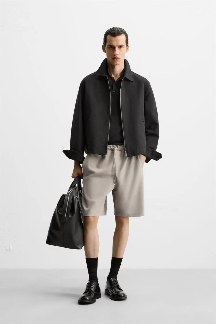 BERMUDE JOGGER OVERSIZED FIT TEHNICE