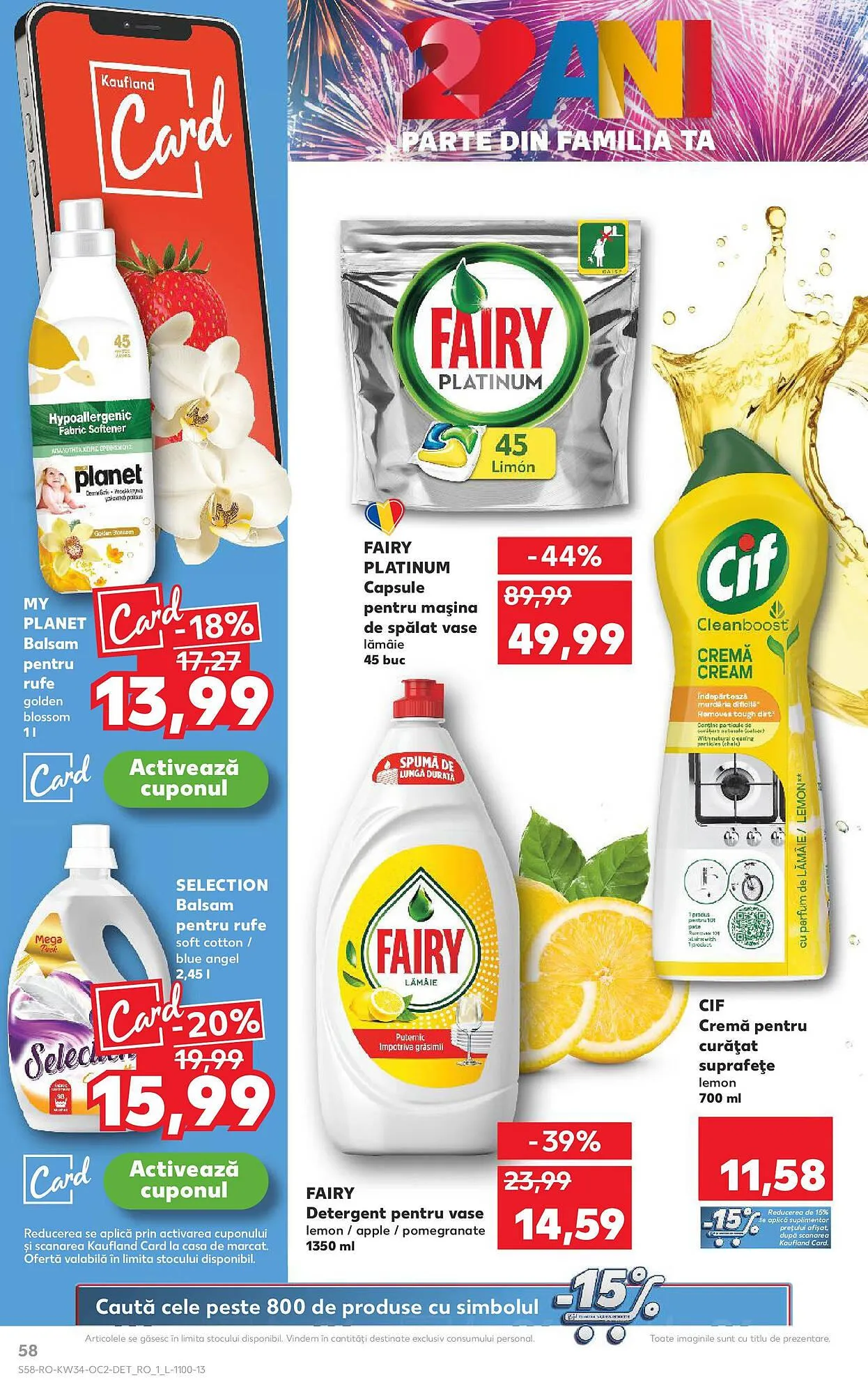 Catalog Catalog Kaufland de la 20 august până la 26 august 2025 - Revista Pagina 58