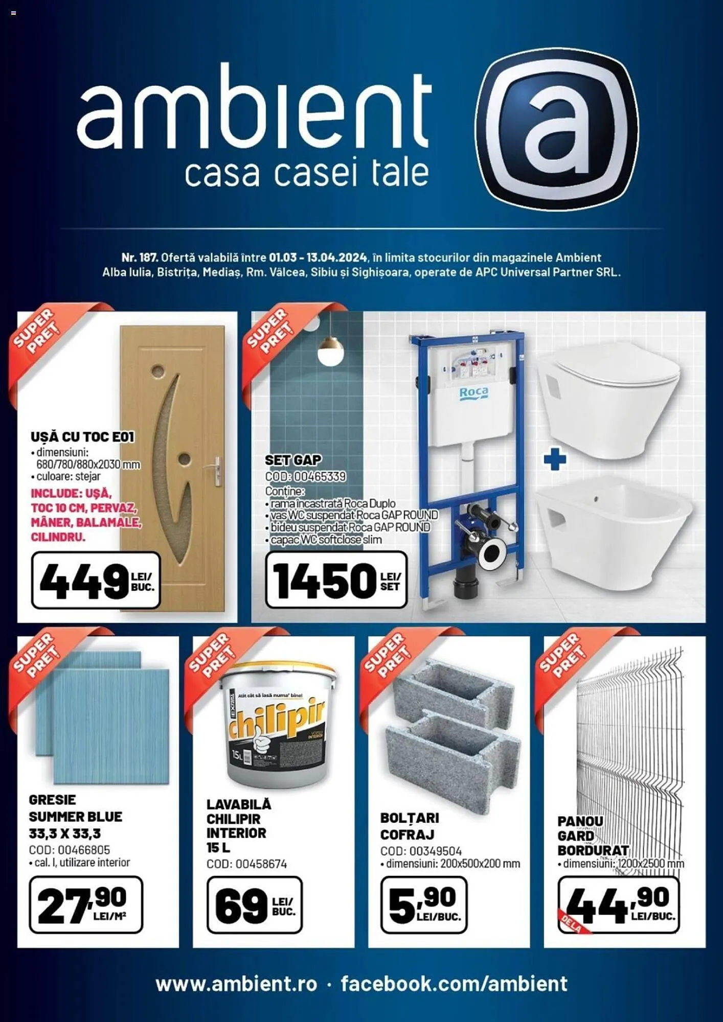 Catalog Ambient catalog de la 1 martie până la 13 aprilie 2024 - Revista Pagina 