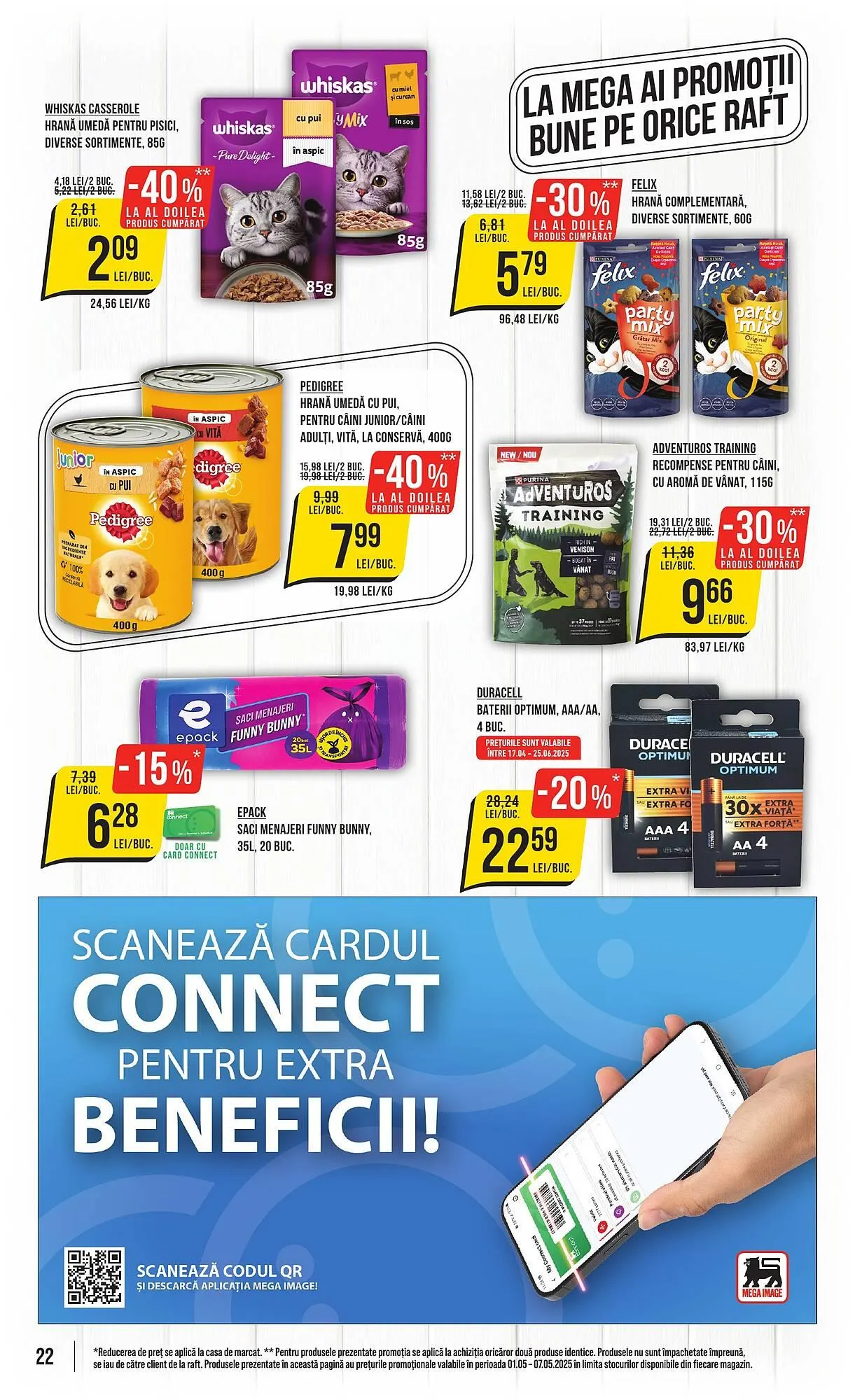 Catalog Catalog Mega Image de la 1 mai până la 7 mai 2025 - Revista Pagina 22