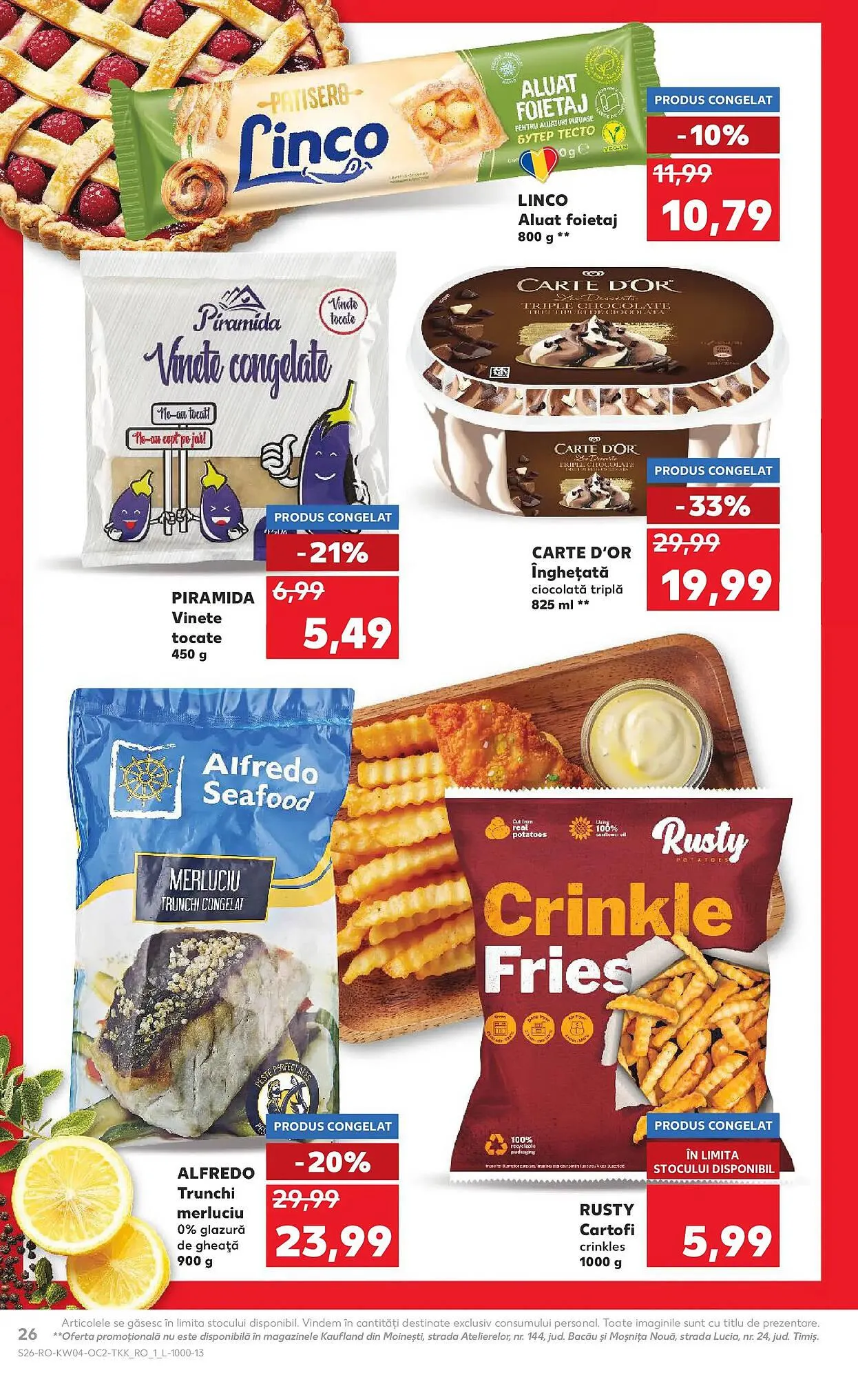 Catalog Catalog Kaufland de la 21 ianuarie până la 27 ianuarie 2026 - Revista Pagina 26