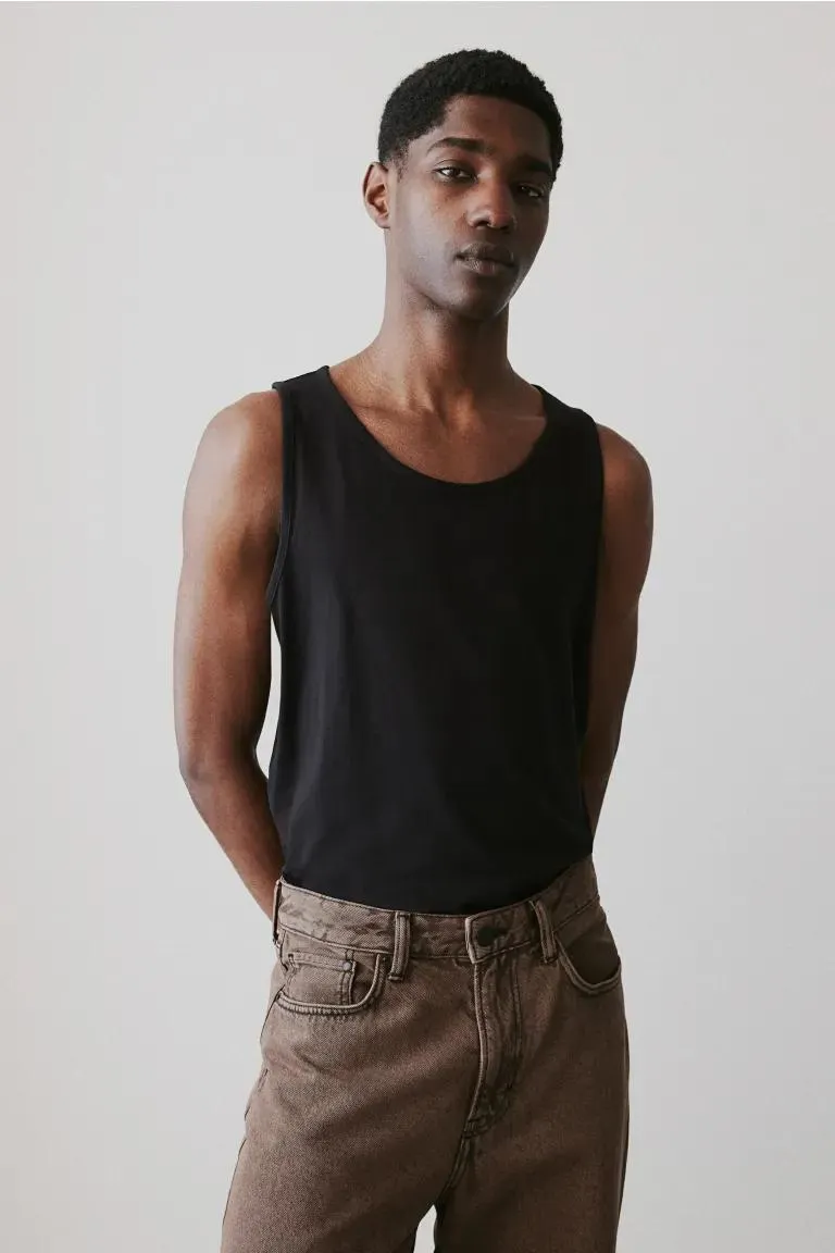 Maiou din jerseu de bumbac