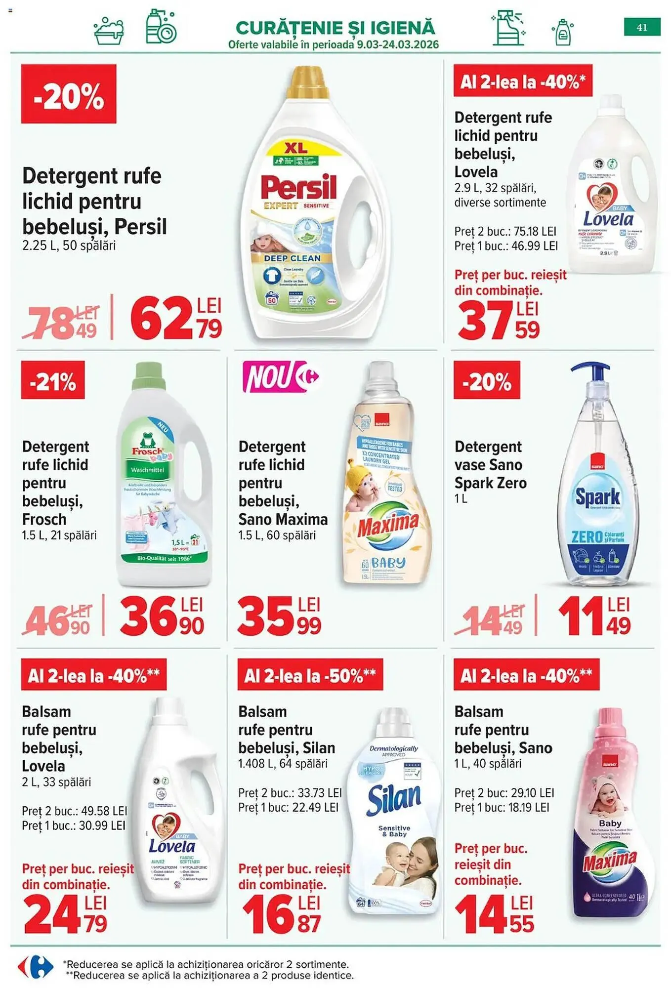 Catalog Catalog Carrefour de la 9 martie până la 17 martie 2026 - Revista Pagina 44