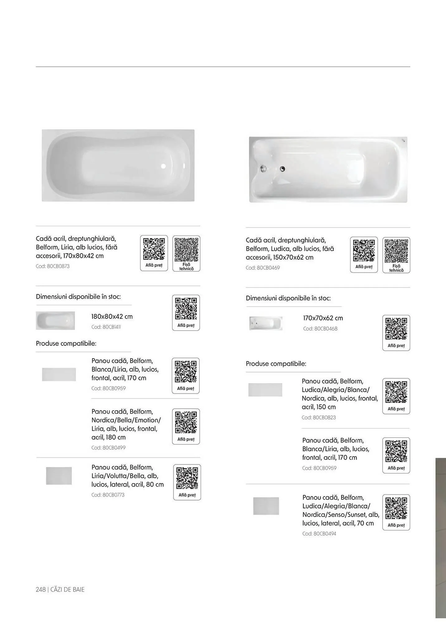 Catalog Catalog Romstal de la 1 aprilie până la 31 decembrie 2026 - Revista Pagina 248