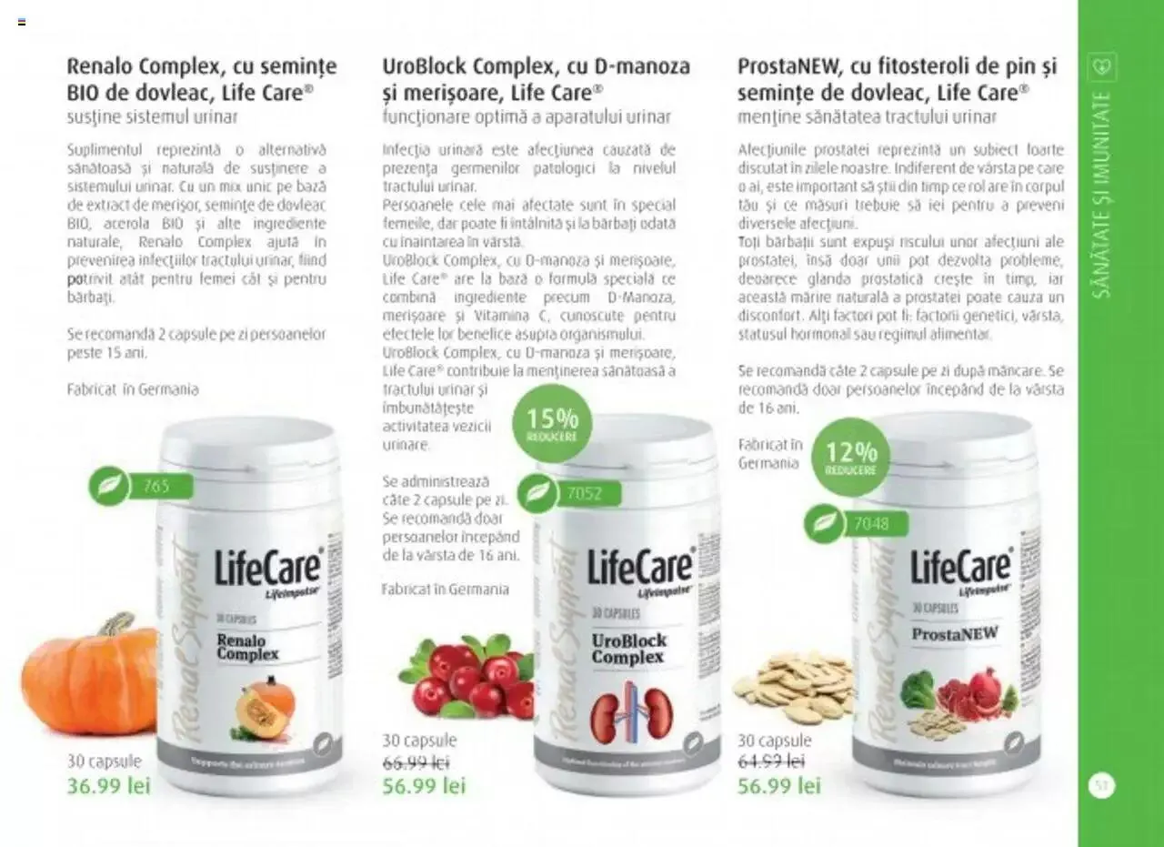 Catalog Catalog Life Care de la 1 septembrie până la 31 decembrie 2023 - Revista Pagina 53