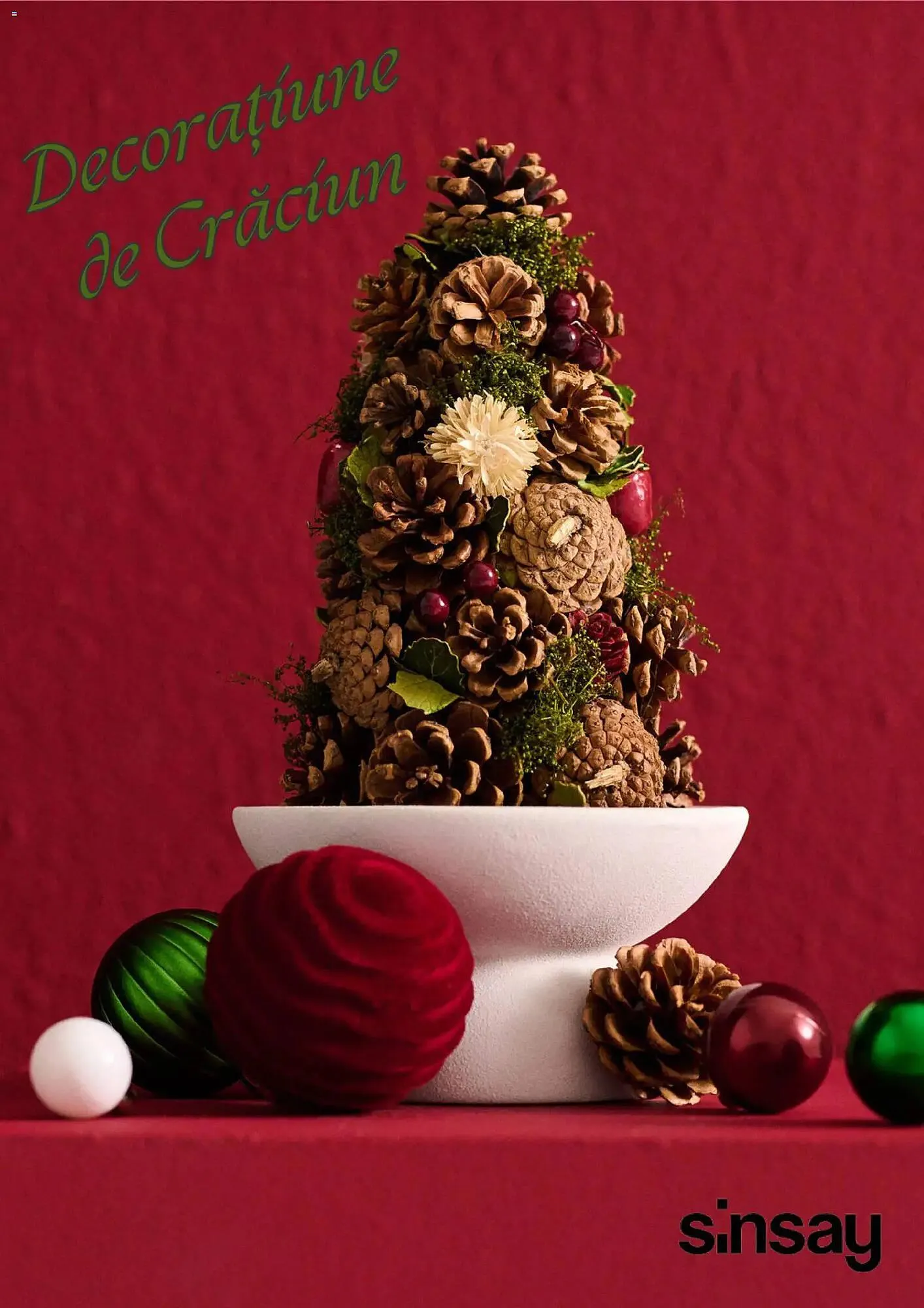 Catalog Catalog Sinsay de la 30 noiembrie până la 24 decembrie 2025 - Revista Pagina 1