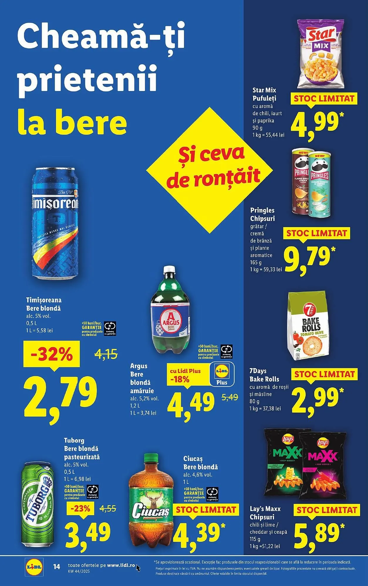 Catalog Catalog Lidl de la 27 octombrie până la 2 noiembrie 2025 - Revista Pagina 14